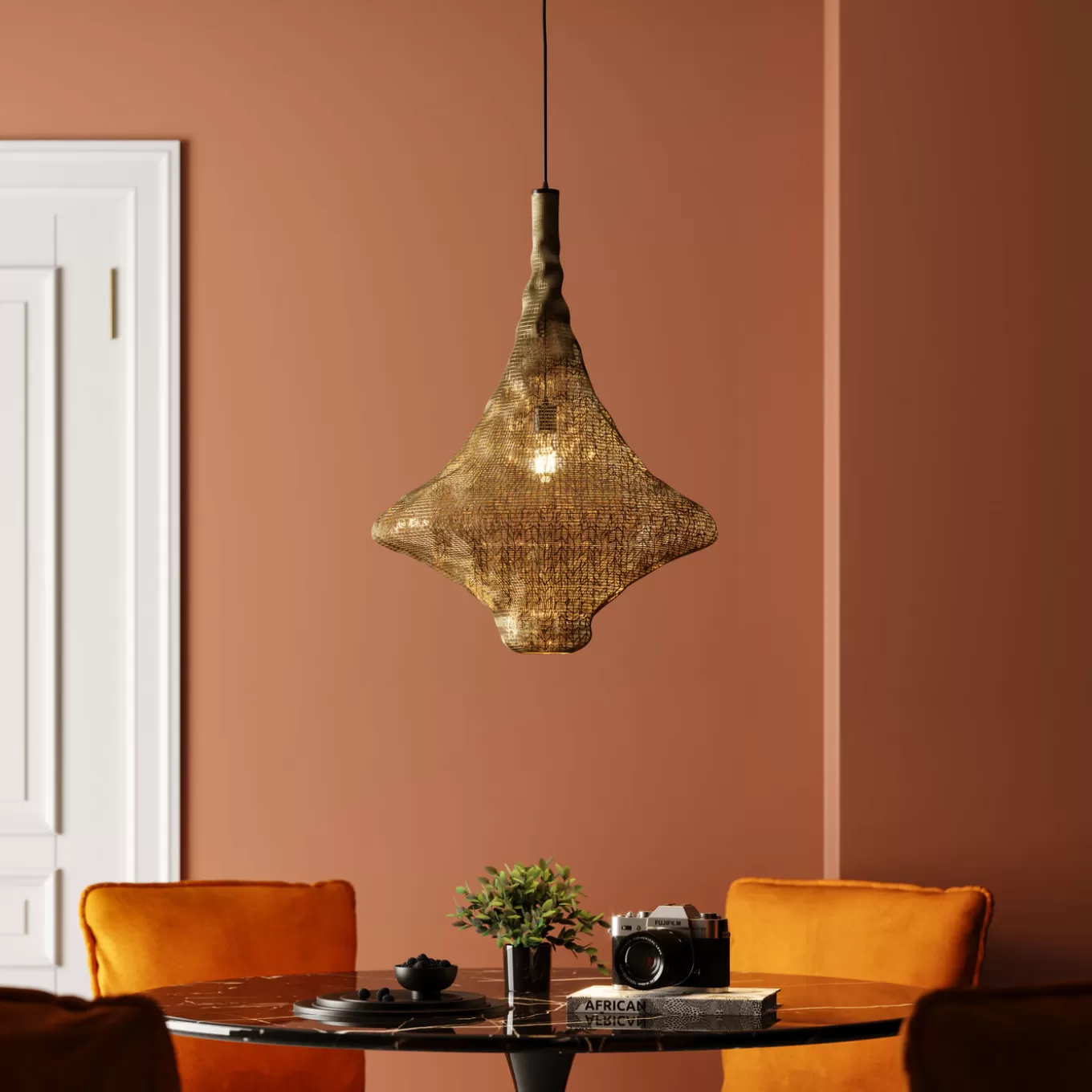 Pendant Lamp Cocoon Gold O51Cm^KARE Design Best Sale