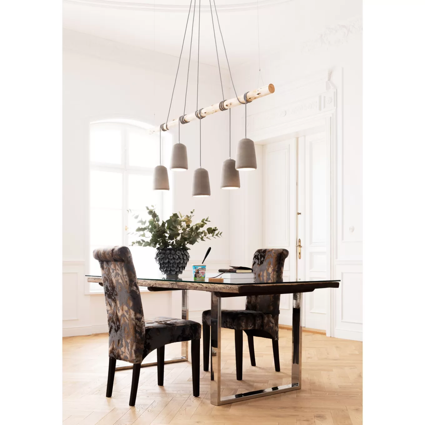 Pendant Lamp Dining Concrete Cinque^KARE Design Fashion