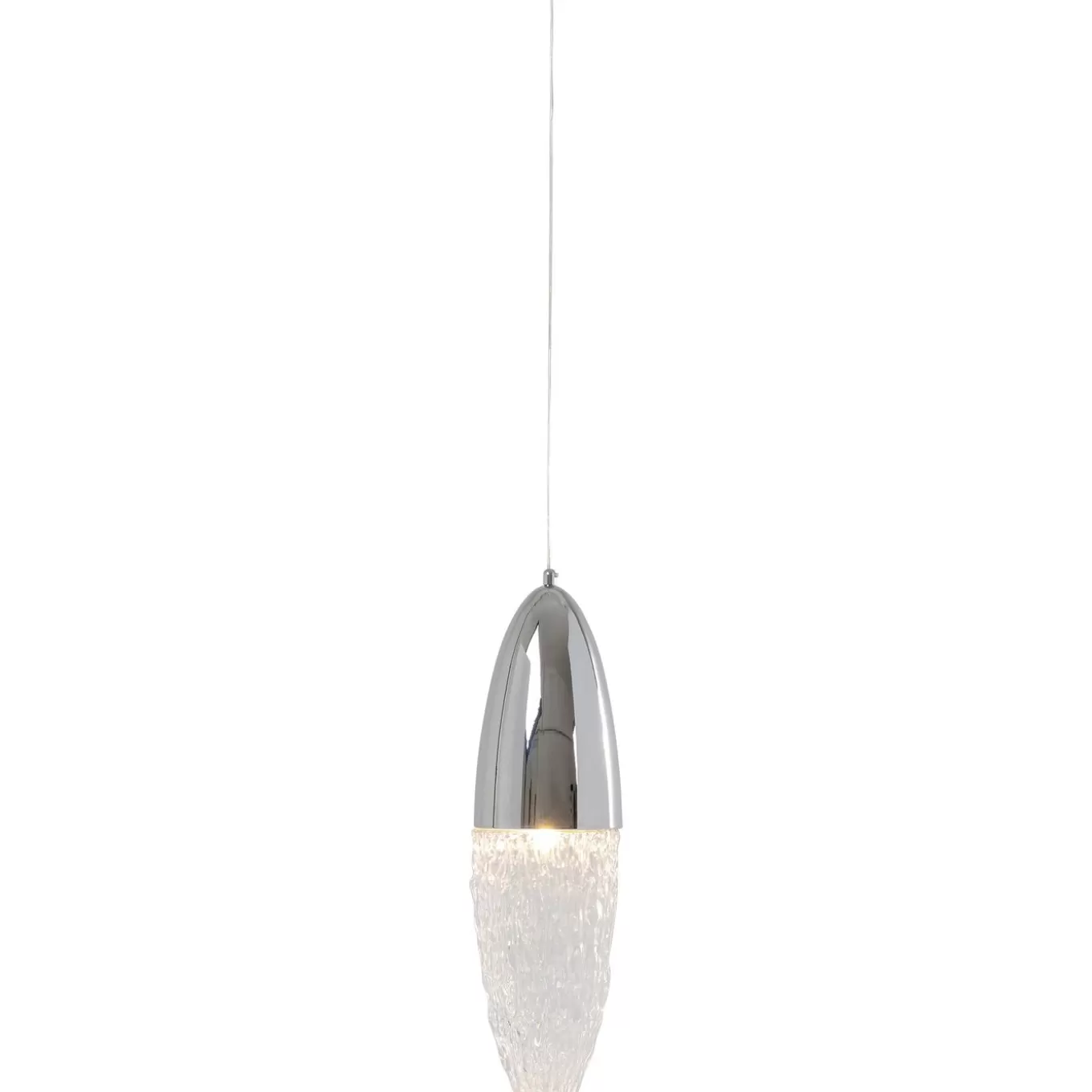 Pendant Lamp Frozen Chrome O17Cm^KARE Design Shop