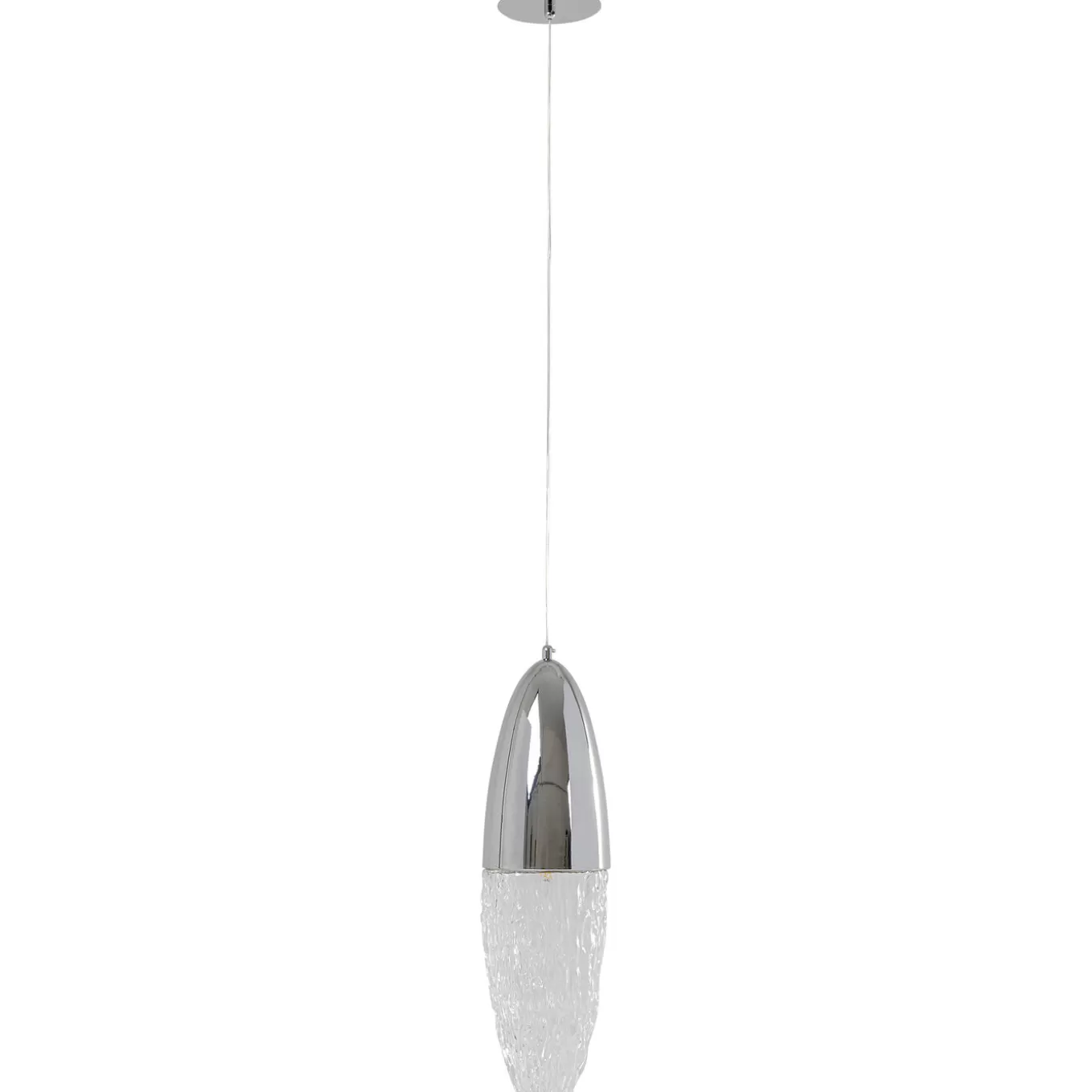 Pendant Lamp Frozen Chrome O17Cm^KARE Design Shop