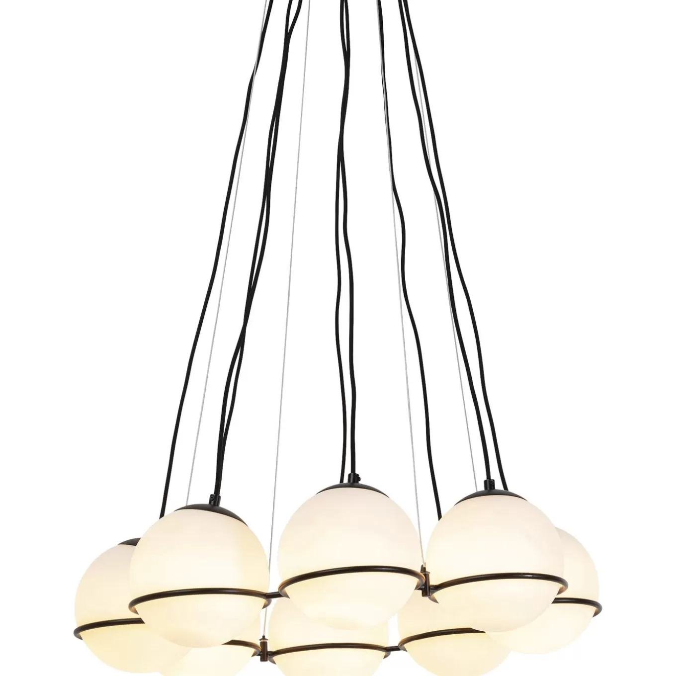 Pendant Lamp Globes Black O71Cm^KARE Design Sale