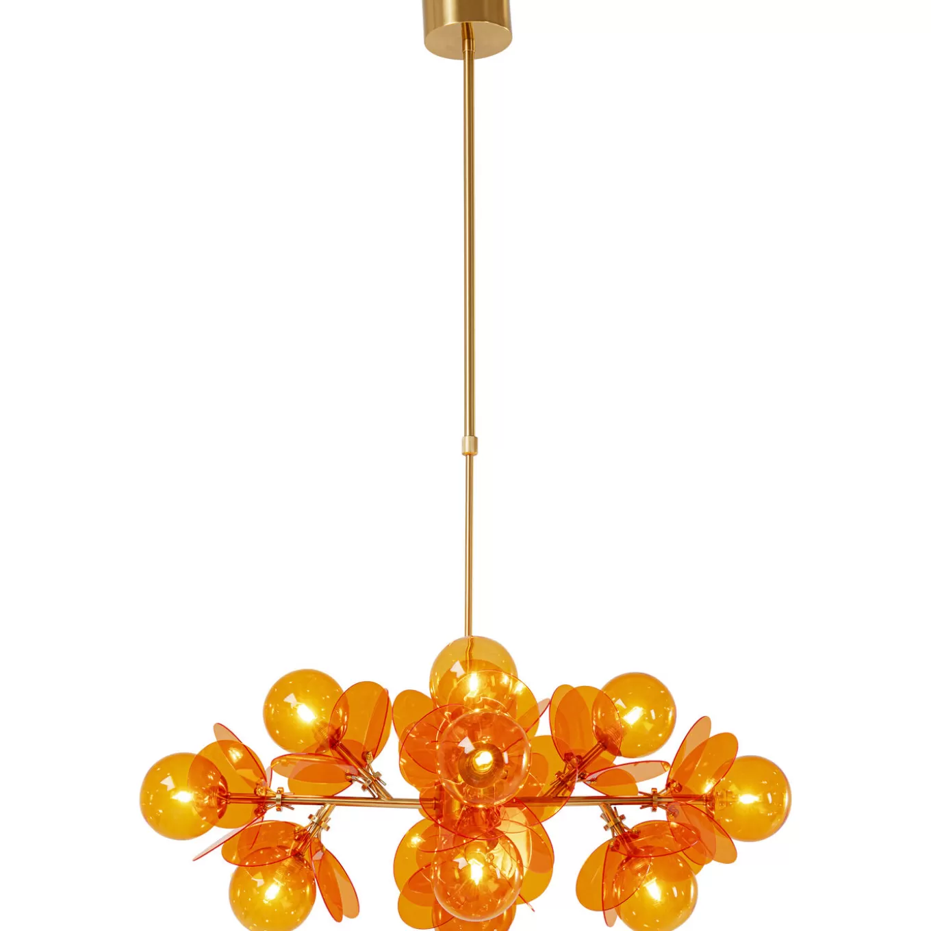 Pendant Lamp Globo Amber 79Cm^KARE Design Online