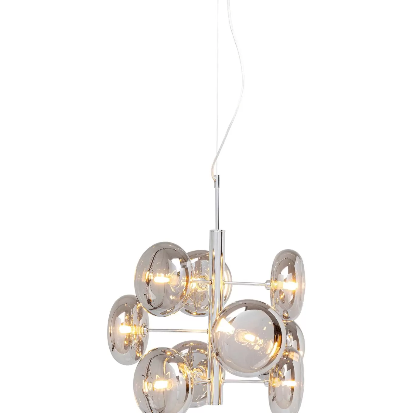 Pendant Lamp Headlight Chrome^KARE Design Online