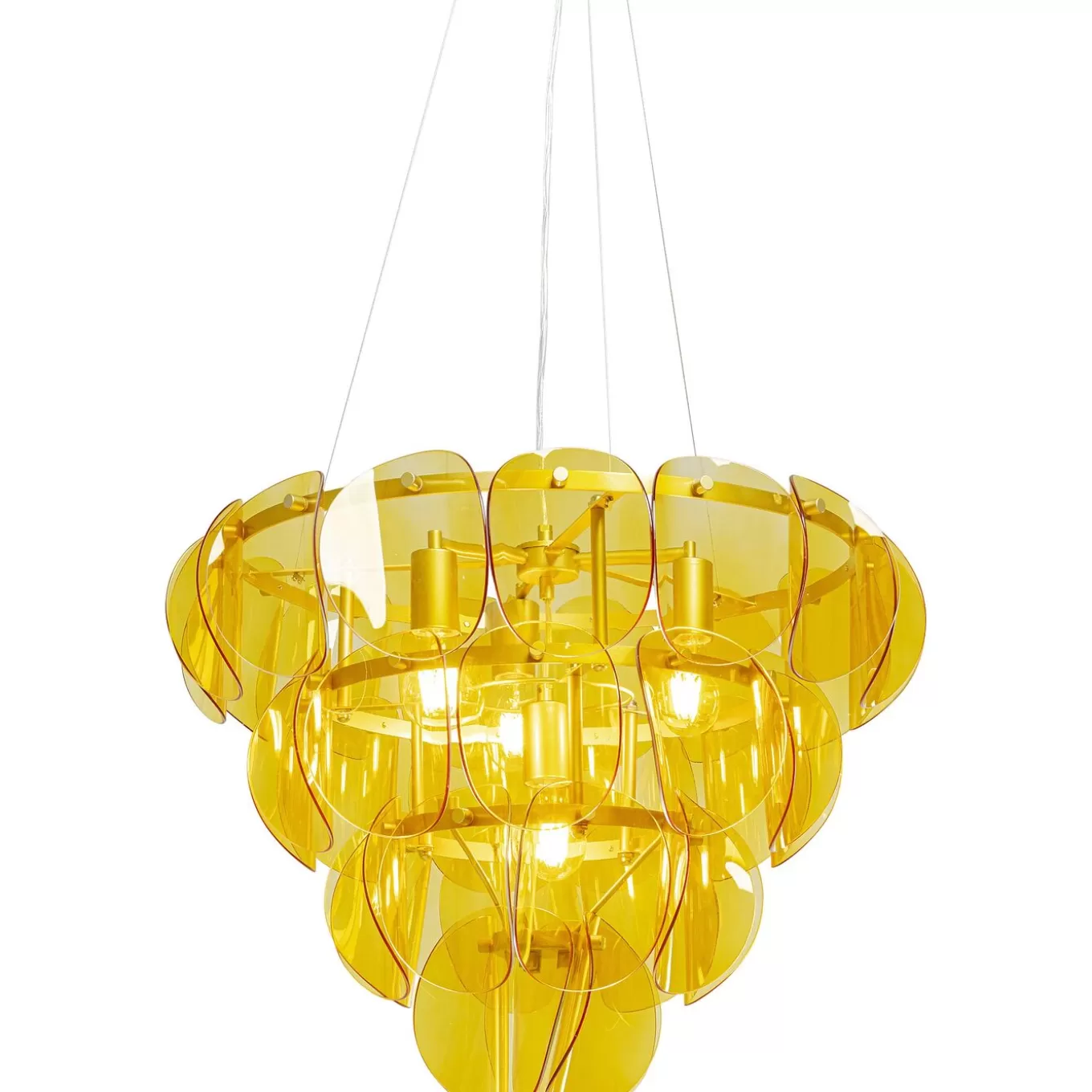 Pendant Lamp Mariposa Three Circle Brass O60Cm^KARE Design Flash Sale