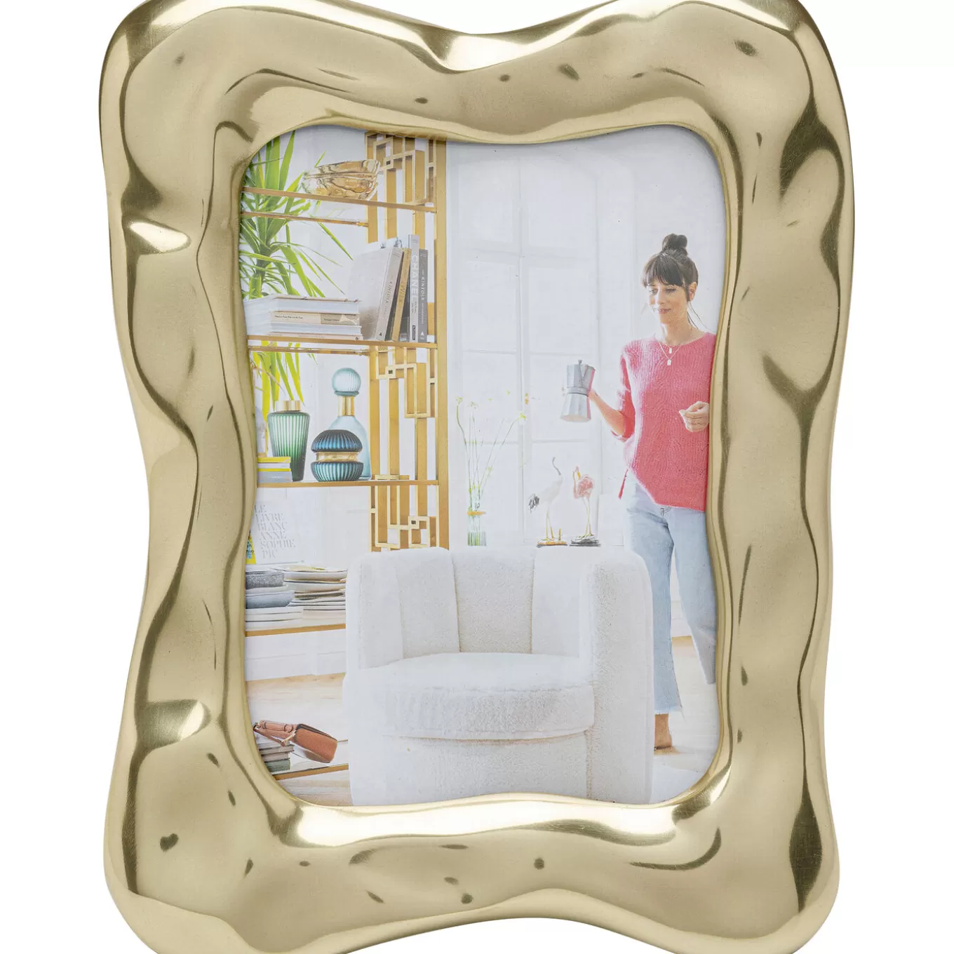 Picture Frame Jade Swing Gold 21X26Cm^KARE Design Online