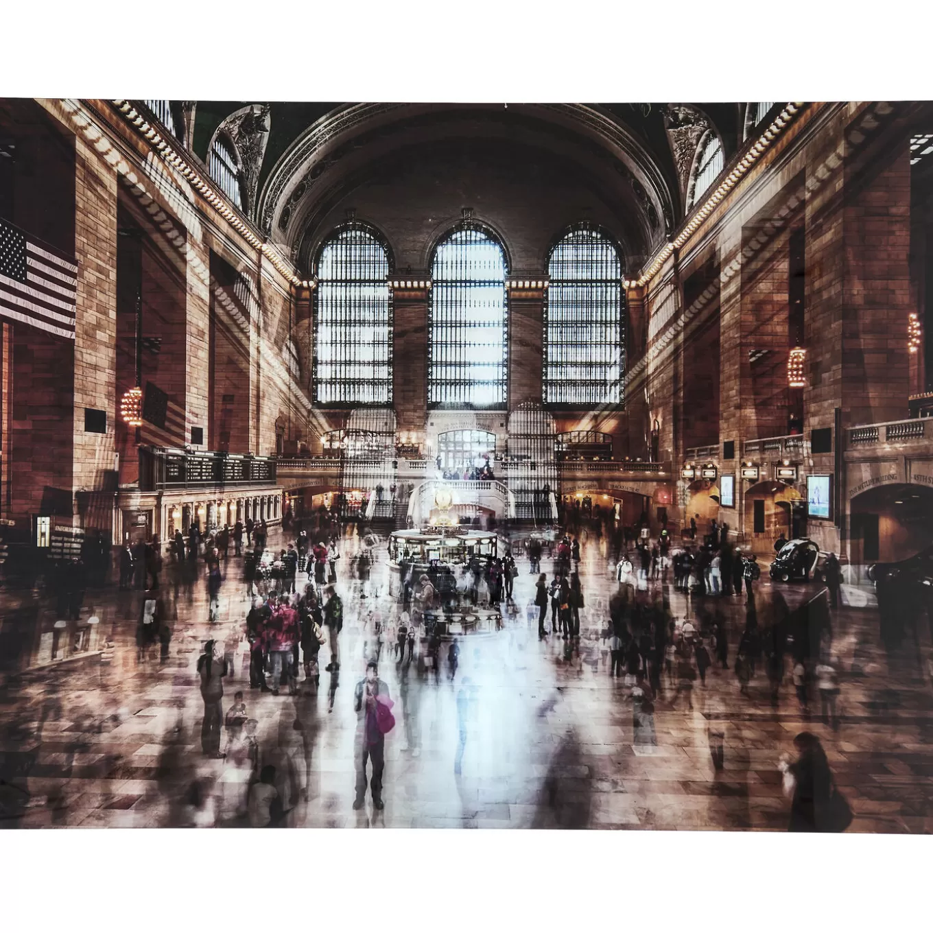 Picture Glass Grand Central Station 160X120Cm^KARE Design Store