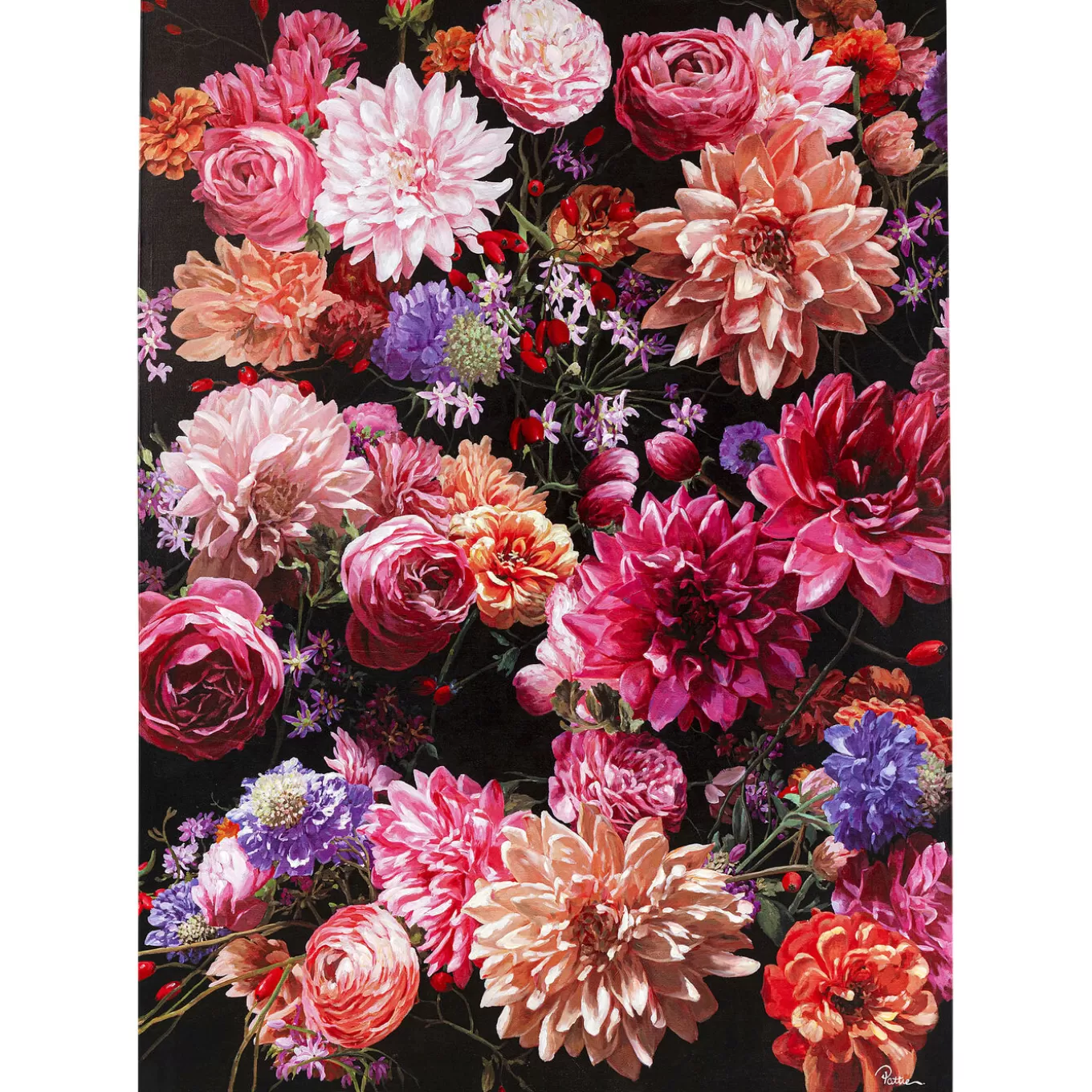 Picture Touched Flower Bouquet 140X200Cm^KARE Design Flash Sale