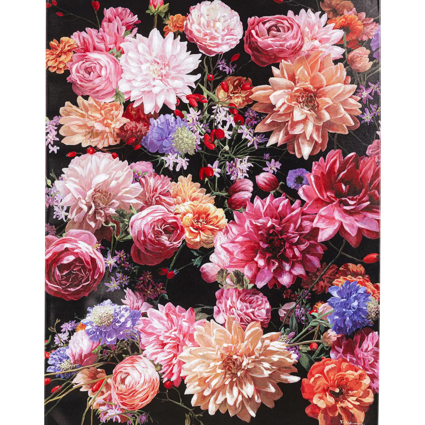 Picture Touched Flower Bouquet 90X120Cm^KARE Design New