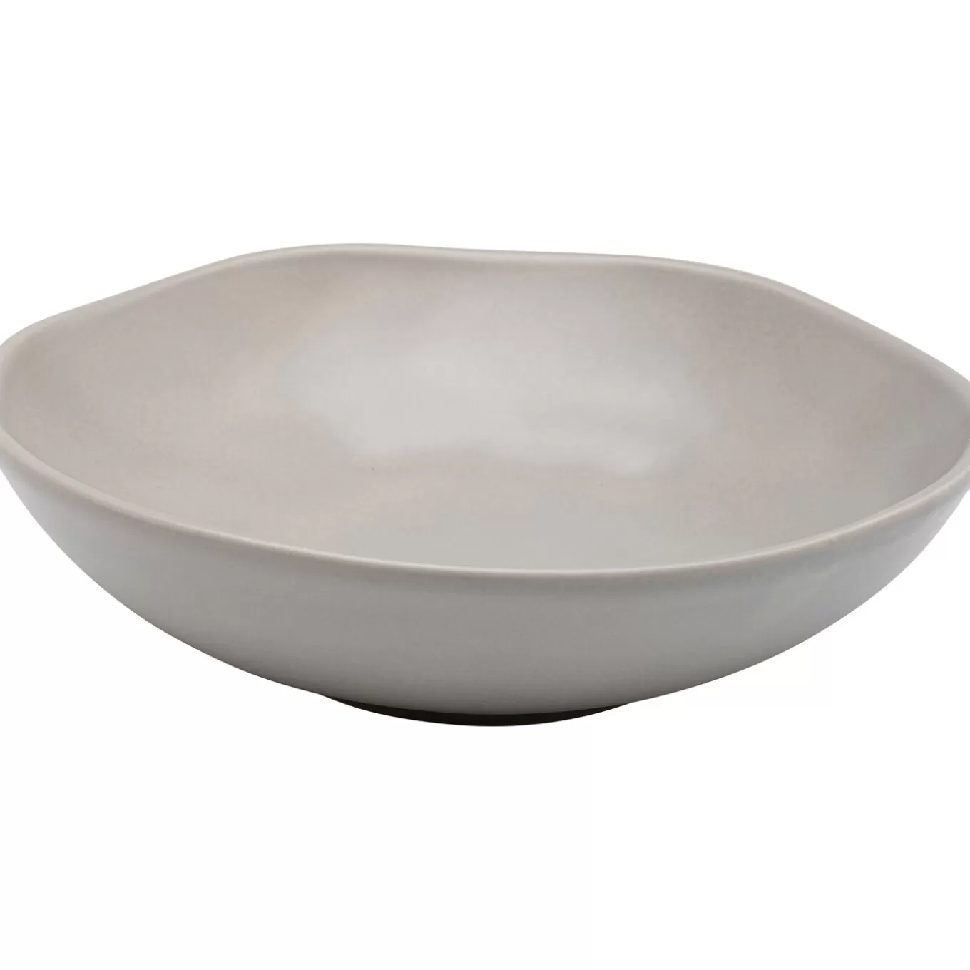 Plate Deep Organic Grey O21Cm^KARE Design Shop