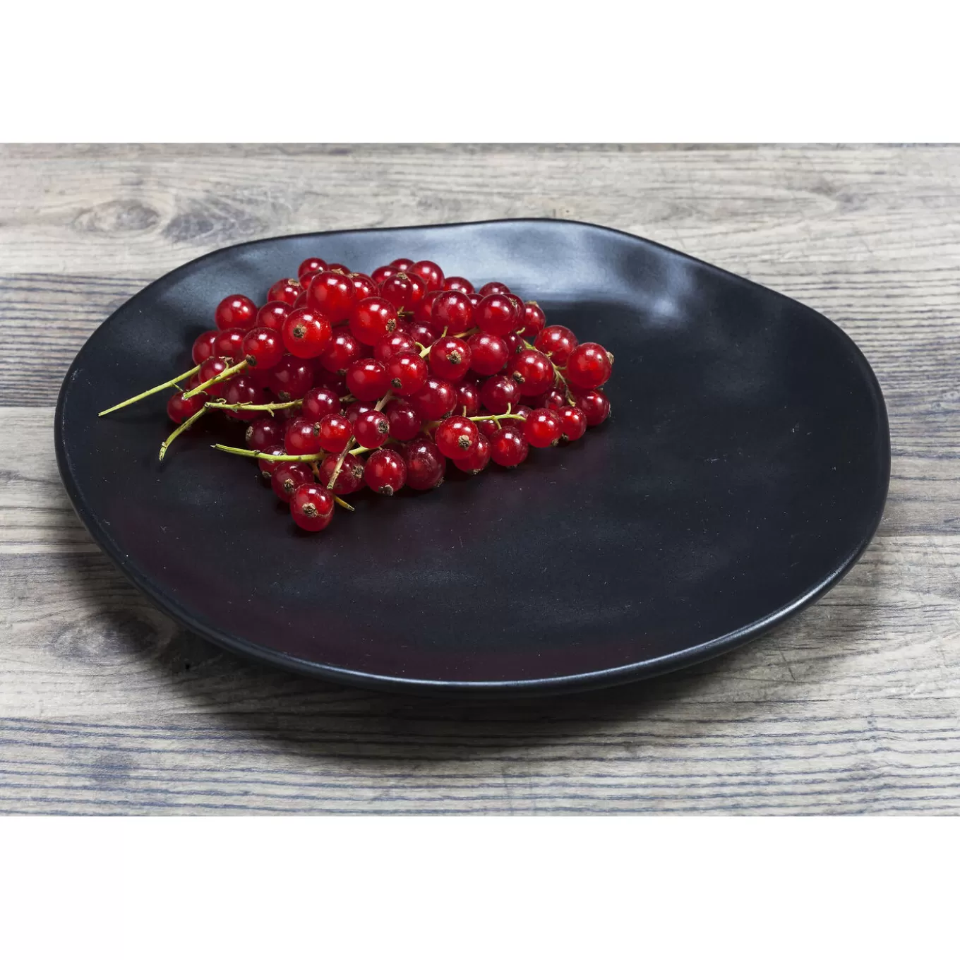 Plate Organic Black O20Cm^KARE Design Best Sale