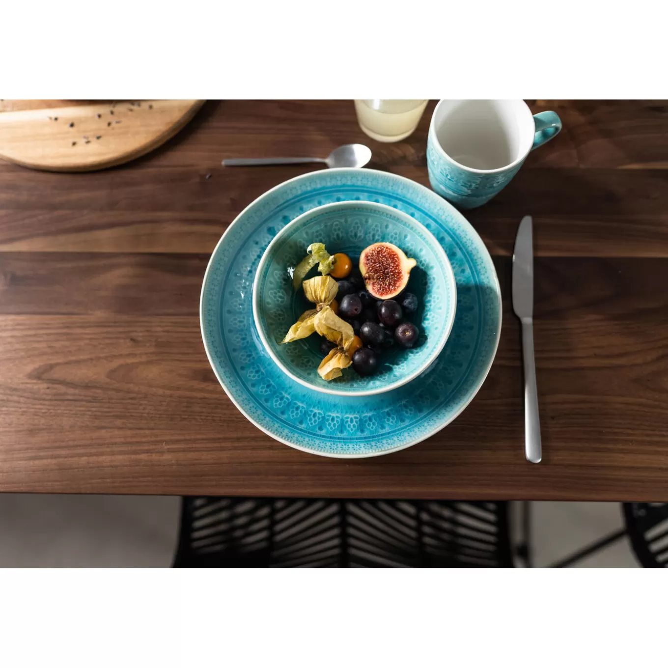 Plate Sicilia Blue O27Cm^KARE Design Discount