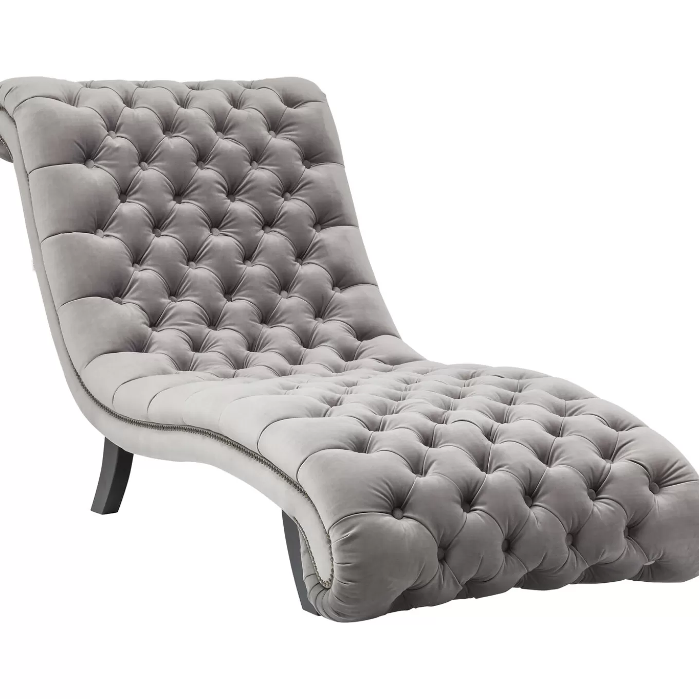 Relax Chair Desire Velvet Silver^KARE Design Sale