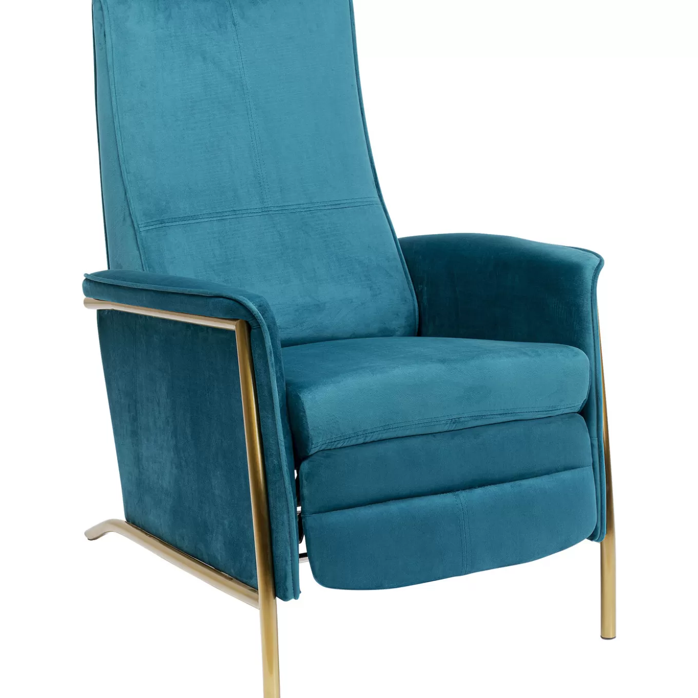 Relaxchair Lazy Velvet Blue^KARE Design Hot