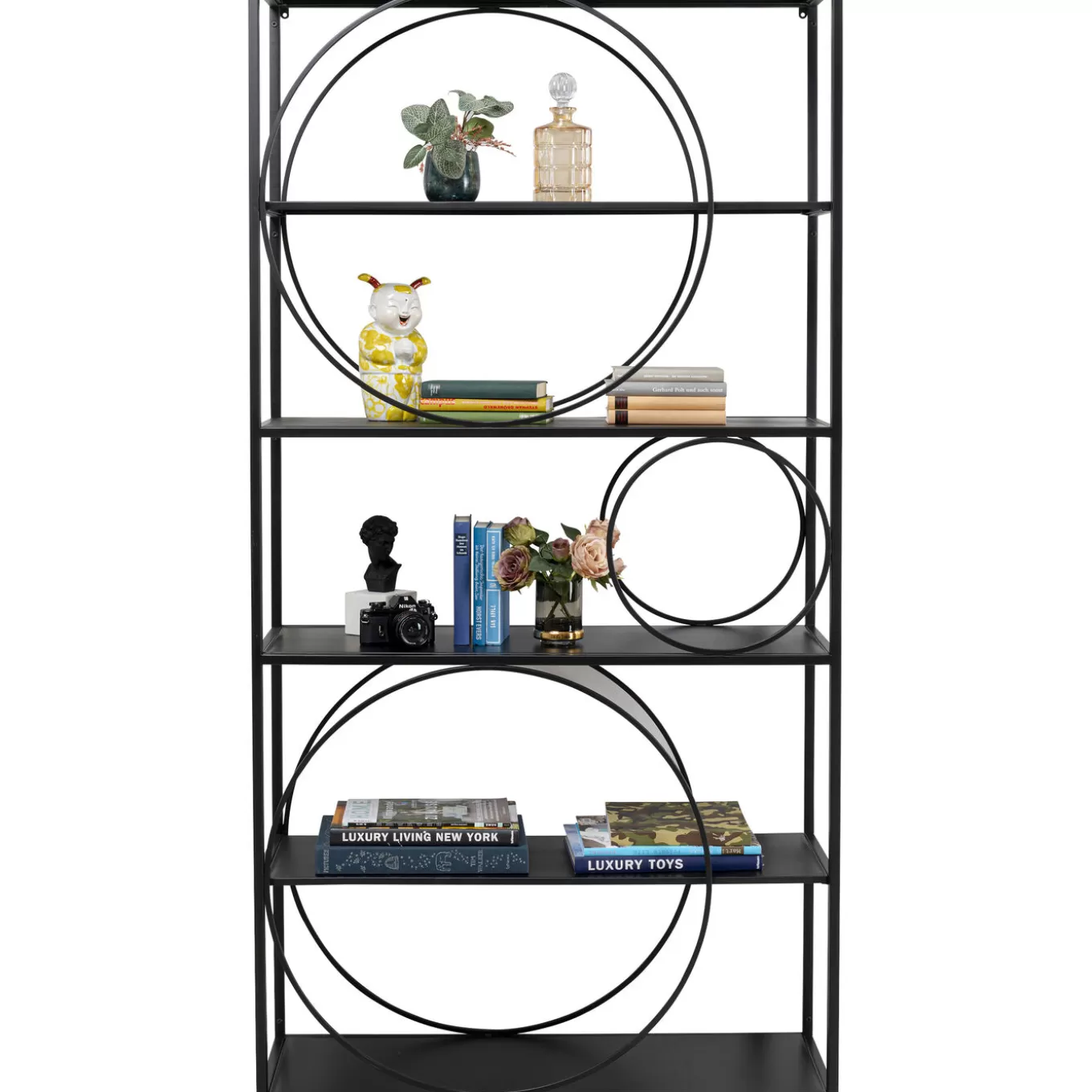 Shelf Circle Black 100X200Cm^KARE Design Store