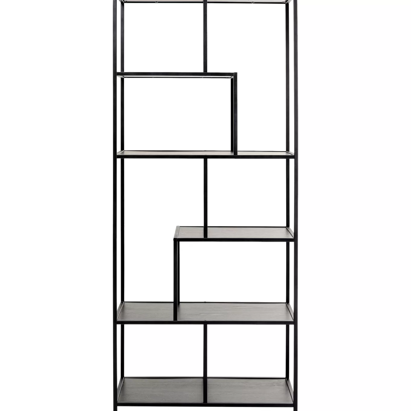 Shelf Loftie Black 77X185Cm^KARE Design Outlet