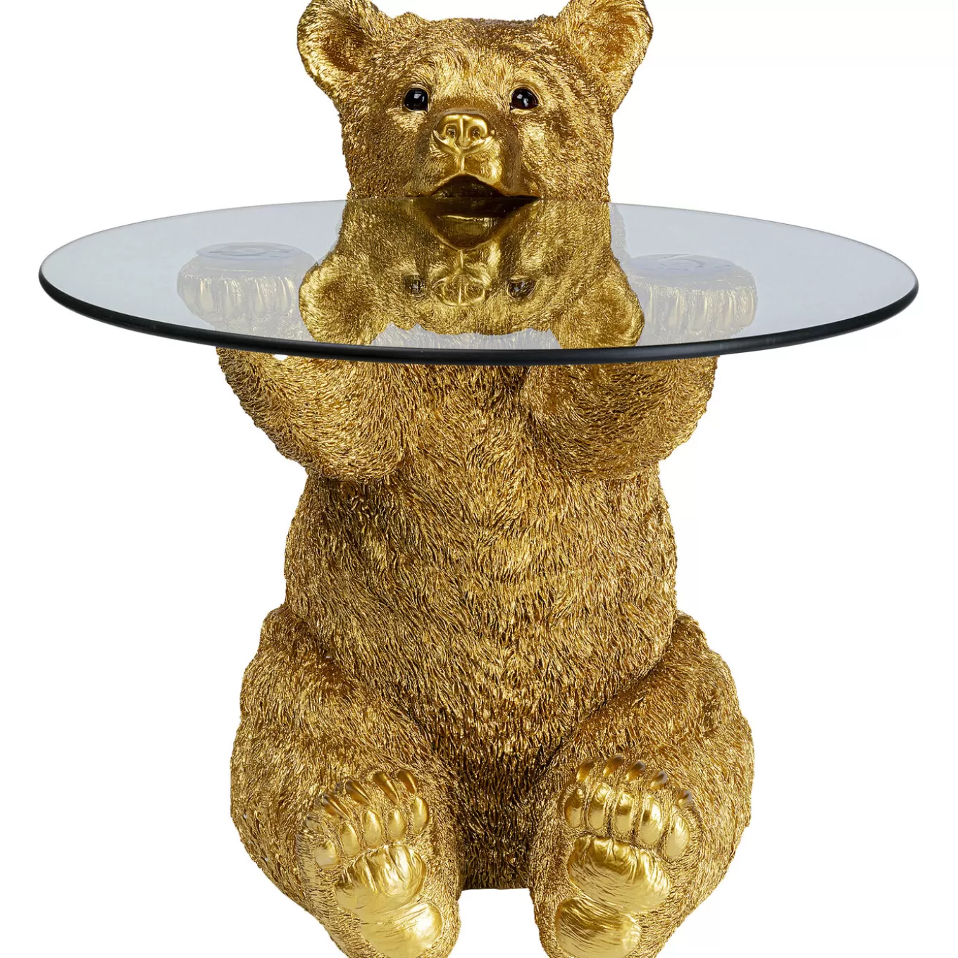 Side Table Animal Bear Gold O40Cm^KARE Design Cheap