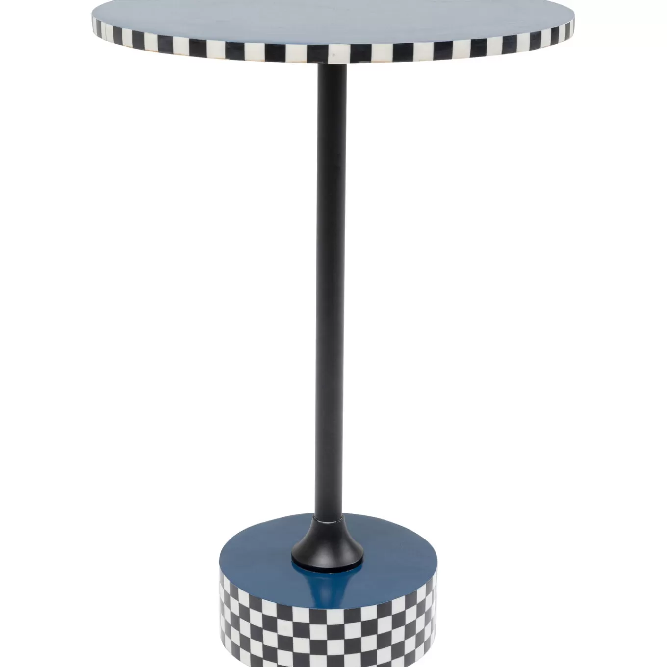 Side Table Domero Race Blue O40Cm^KARE Design Store