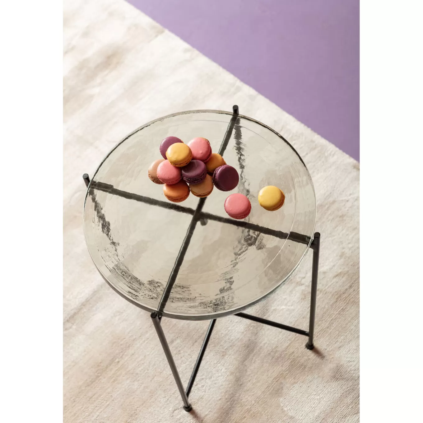 Side Table Ice Black O40Cm^KARE Design Best