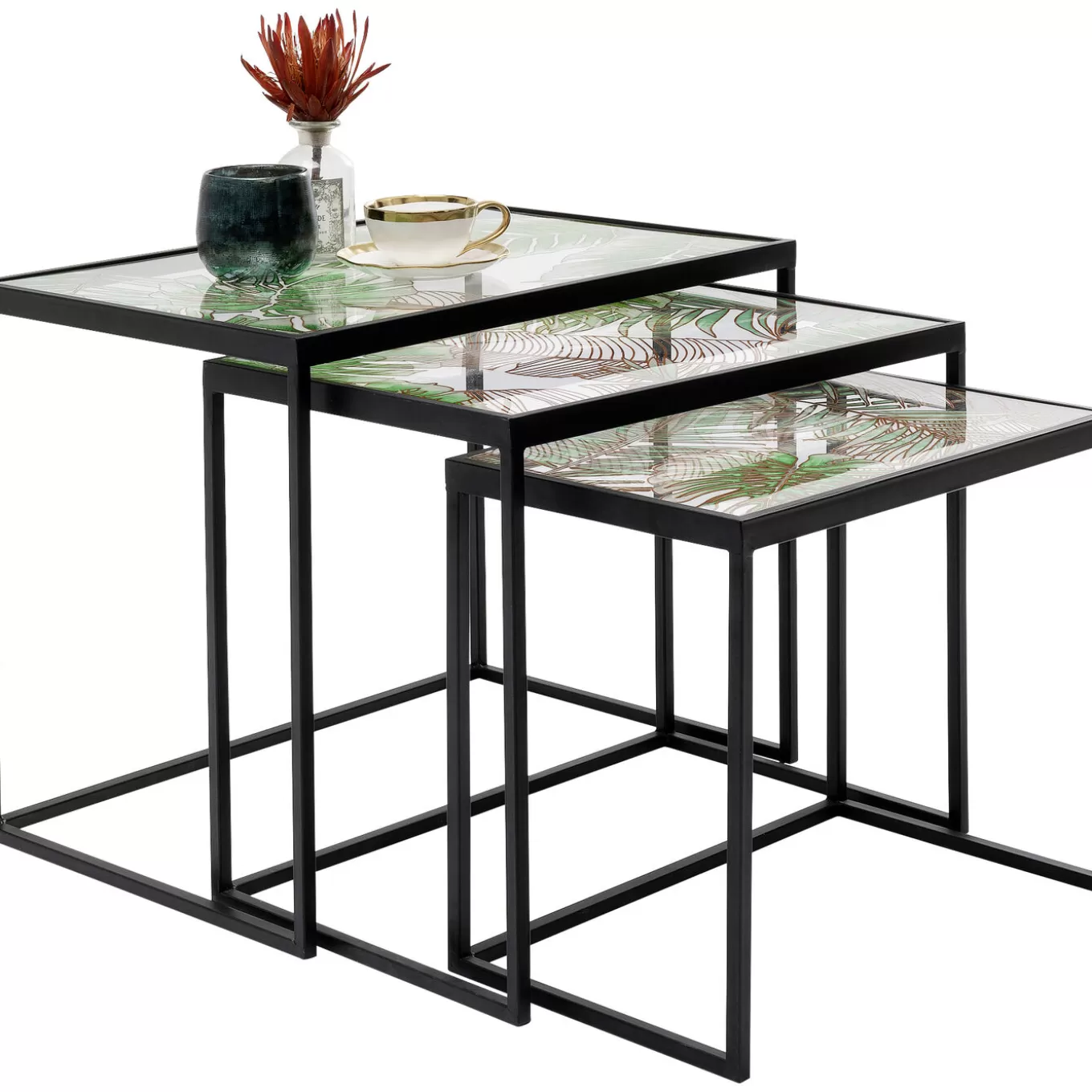 Side Table Jungle (3/Set)^KARE Design Fashion