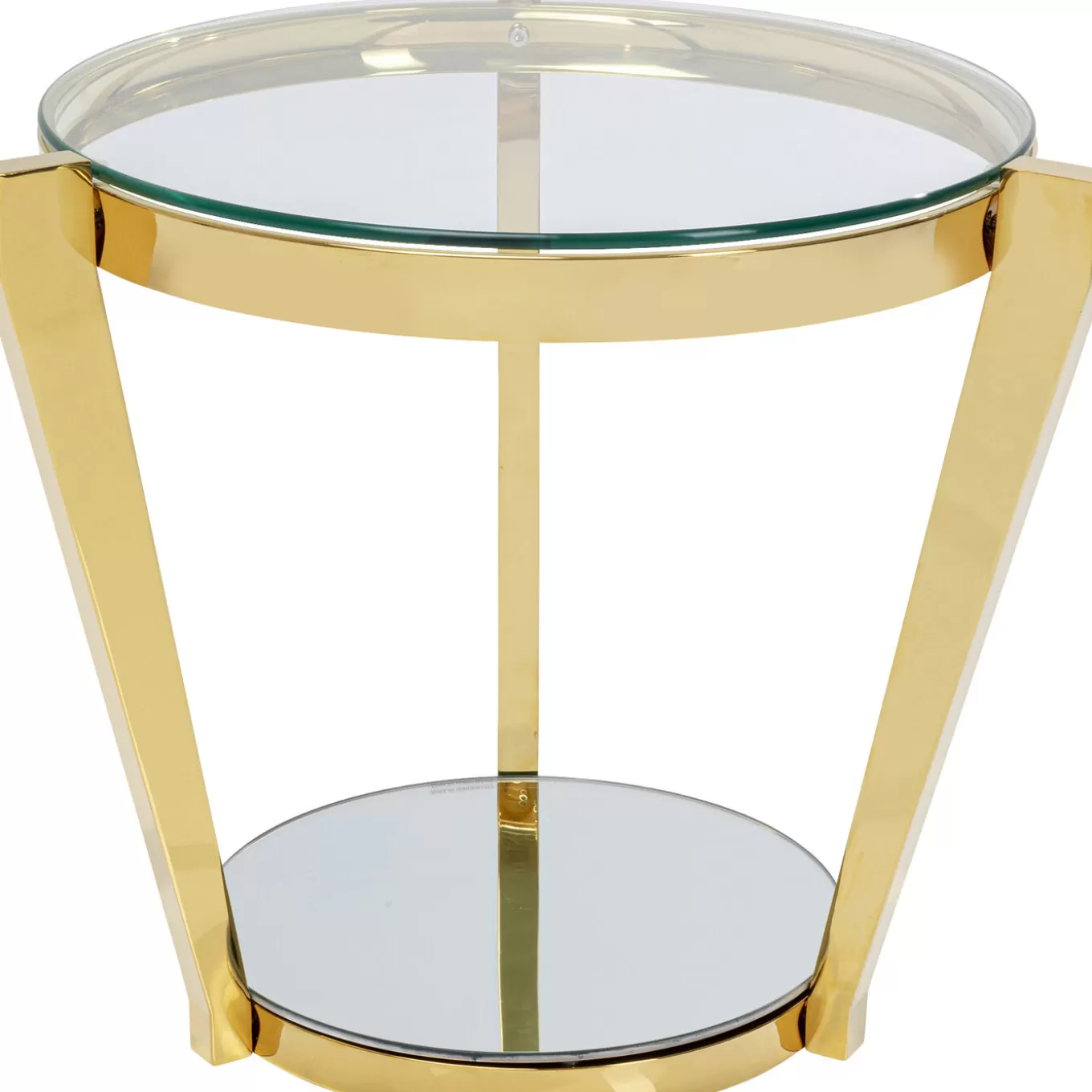 Side Table Monocolo Gold O50Cm^KARE Design Store