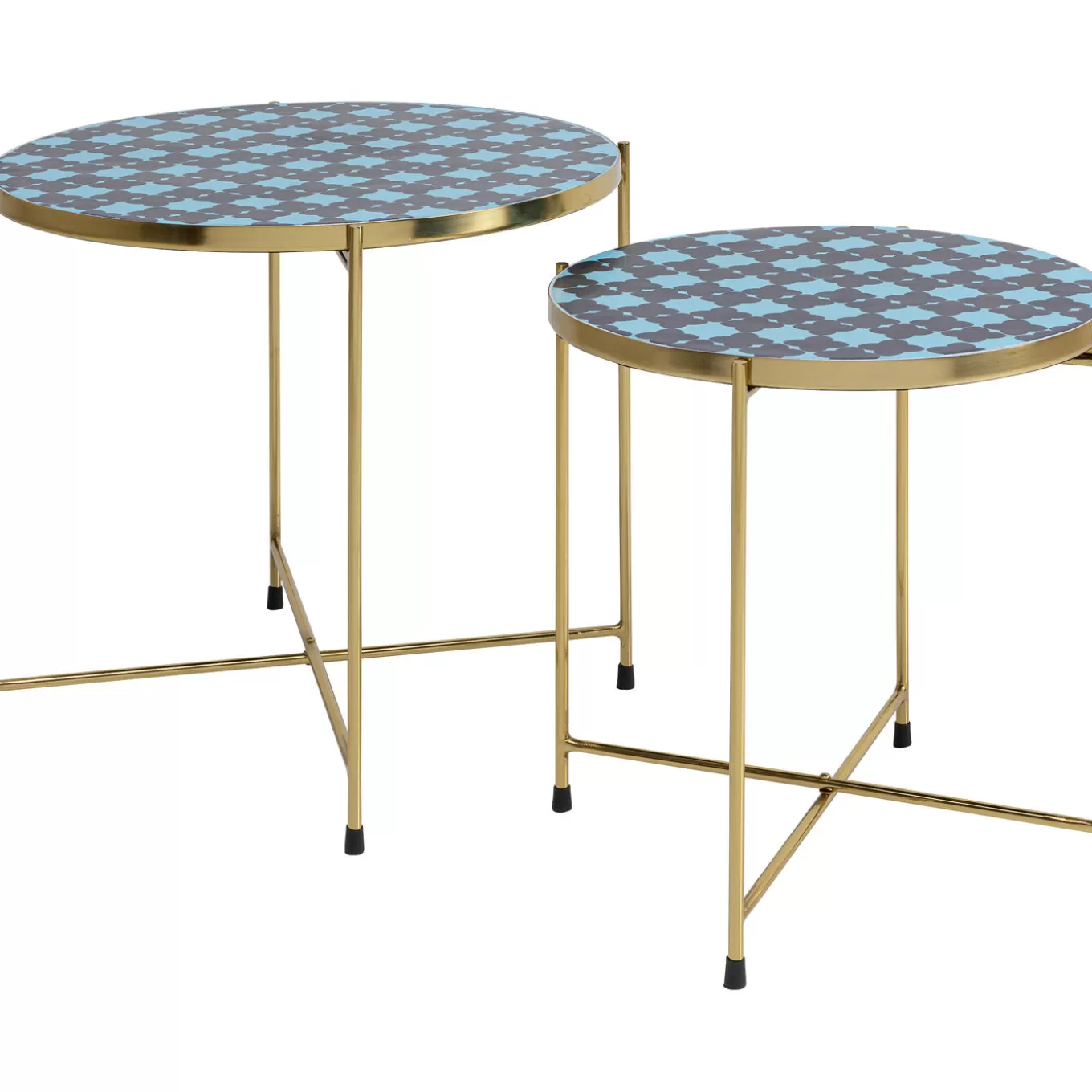 Side Table Priya Blue (2/Set)^KARE Design Store