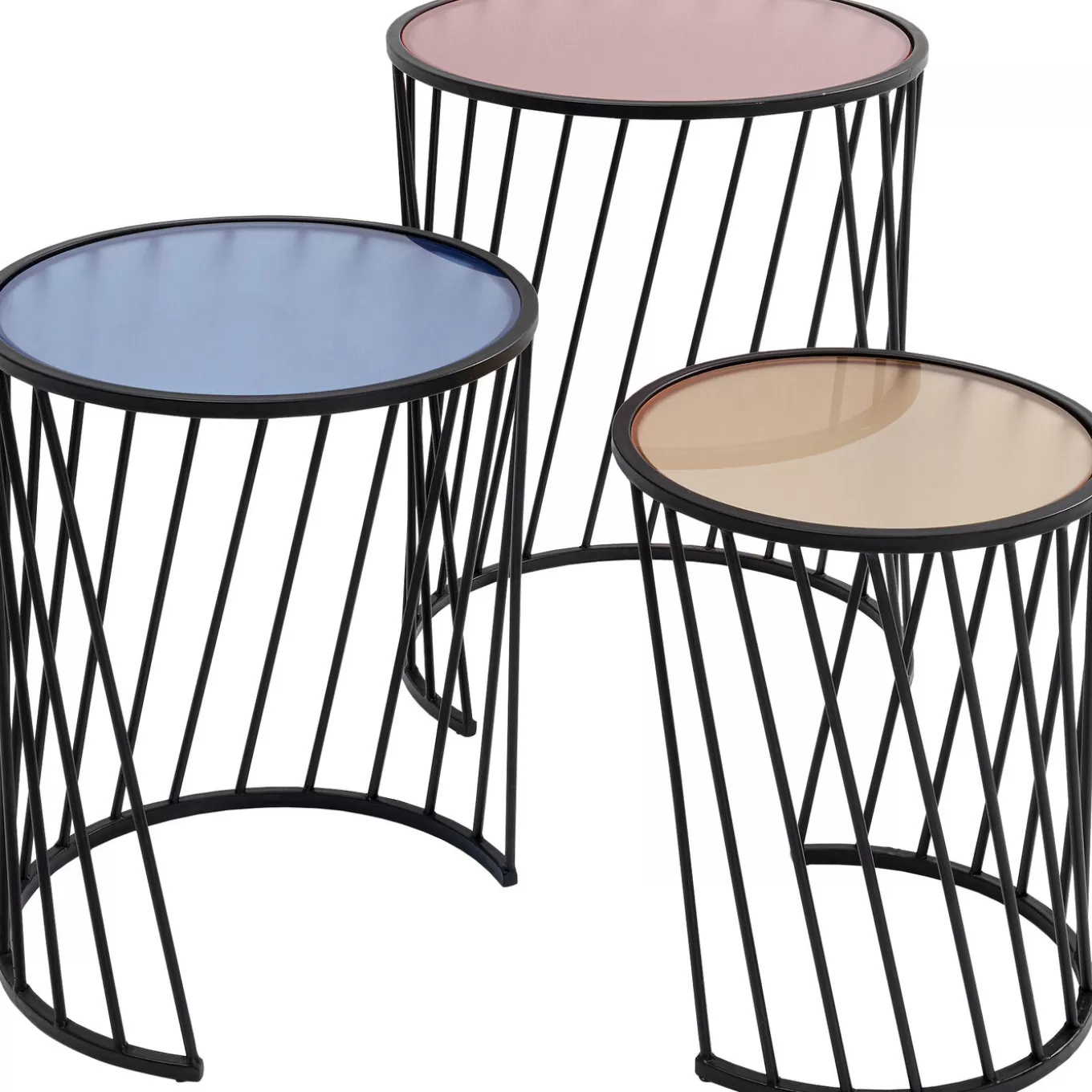 Side Table Rainbow (3/Set)^KARE Design Outlet