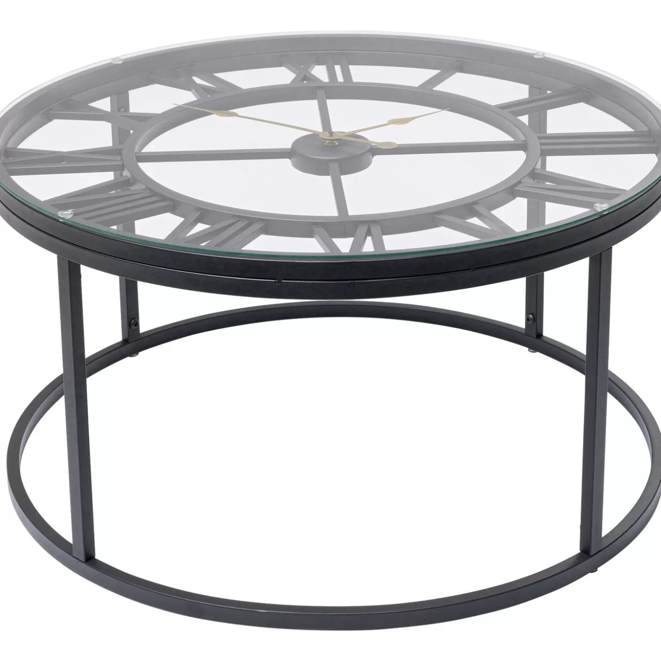 Side Table Roman Black O76Cm^KARE Design Fashion