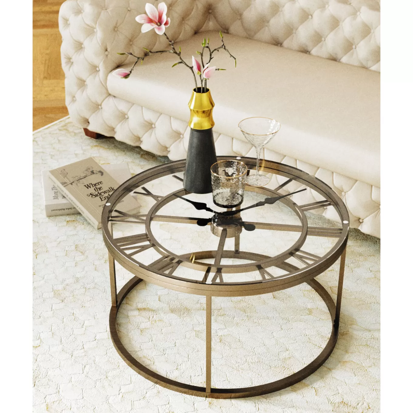 Side Table Roman Brass O76Cm^KARE Design Cheap