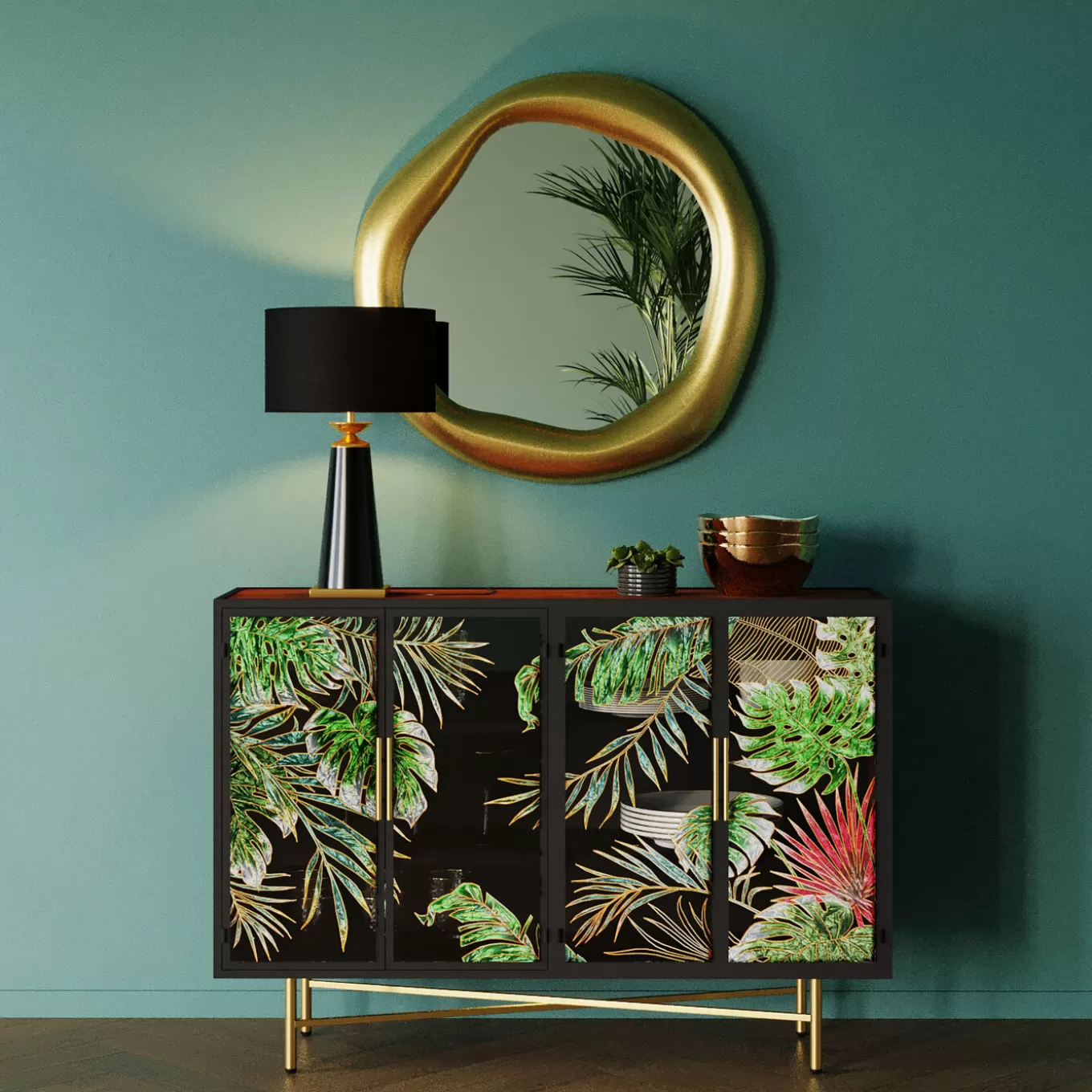 Sideboard Jungle 135X95Cm^KARE Design Discount