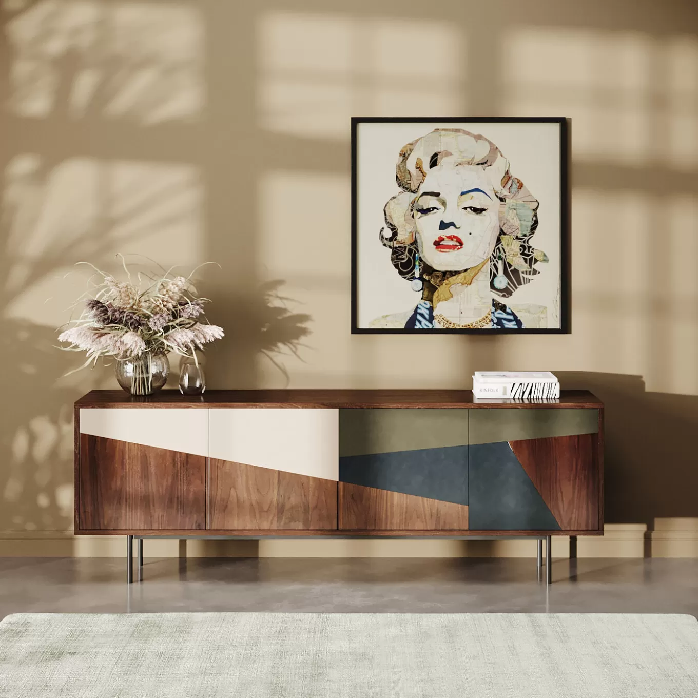 Sideboard Lamello Colore 200X70Cm^KARE Design Flash Sale