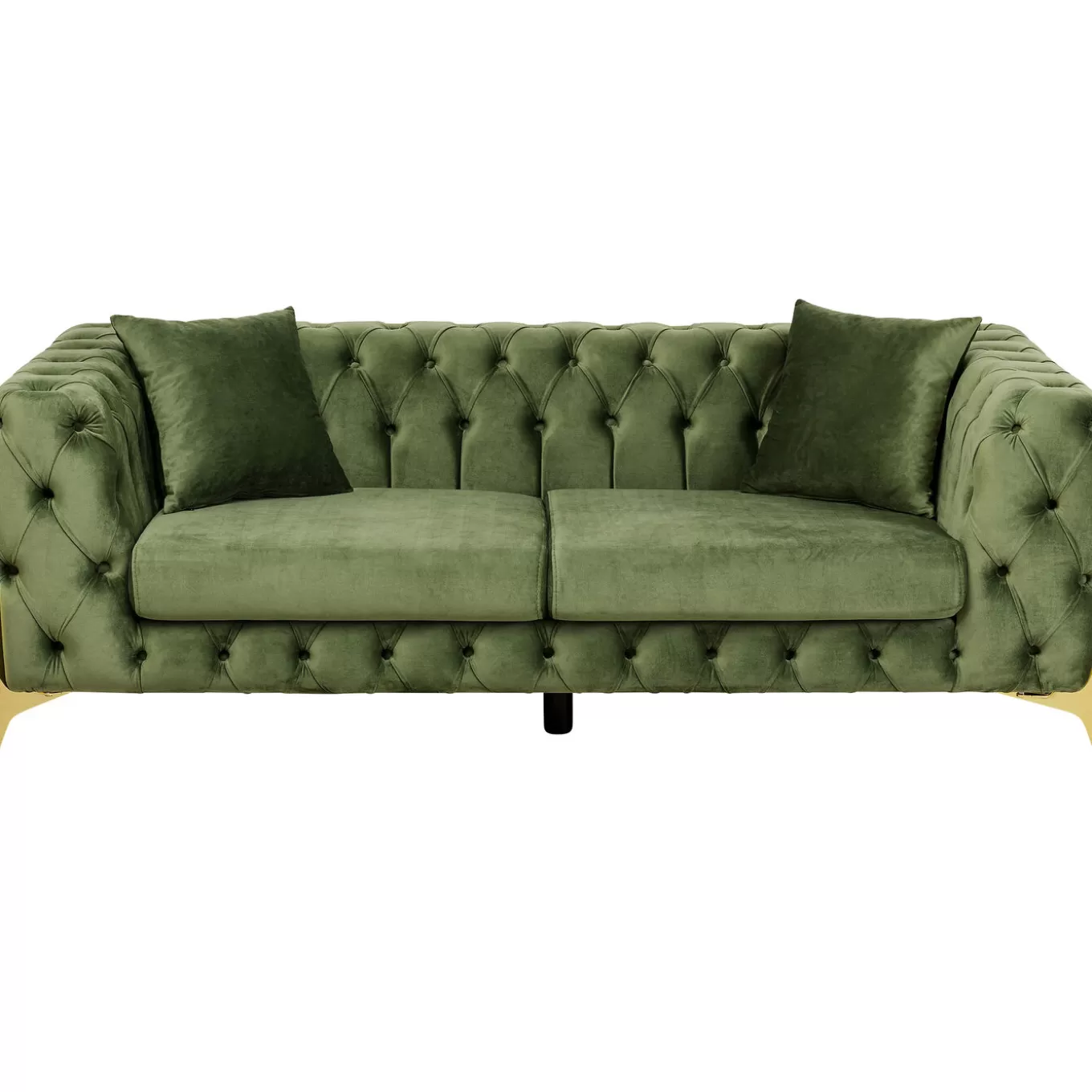 Sofa Bellissima 2-Seater Velvet Green 200Cm^KARE Design Cheap