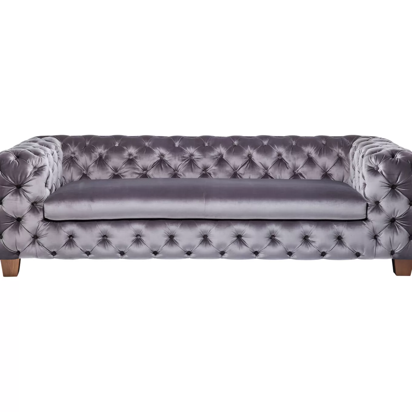 Sofa Desire 3-Seater Silver Grey^KARE Design New