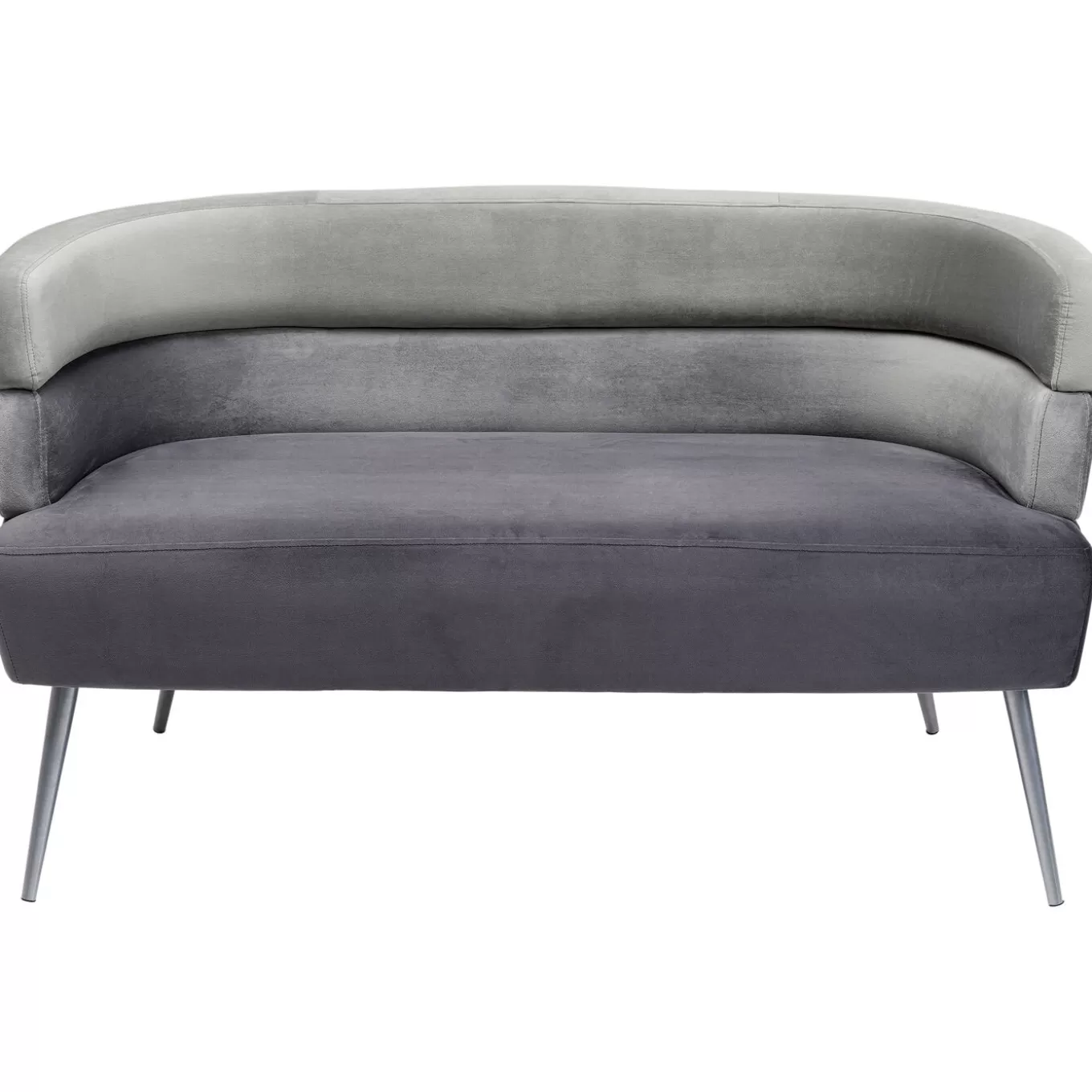 Sofa Sandwich 2-Seater Grey^KARE Design Online