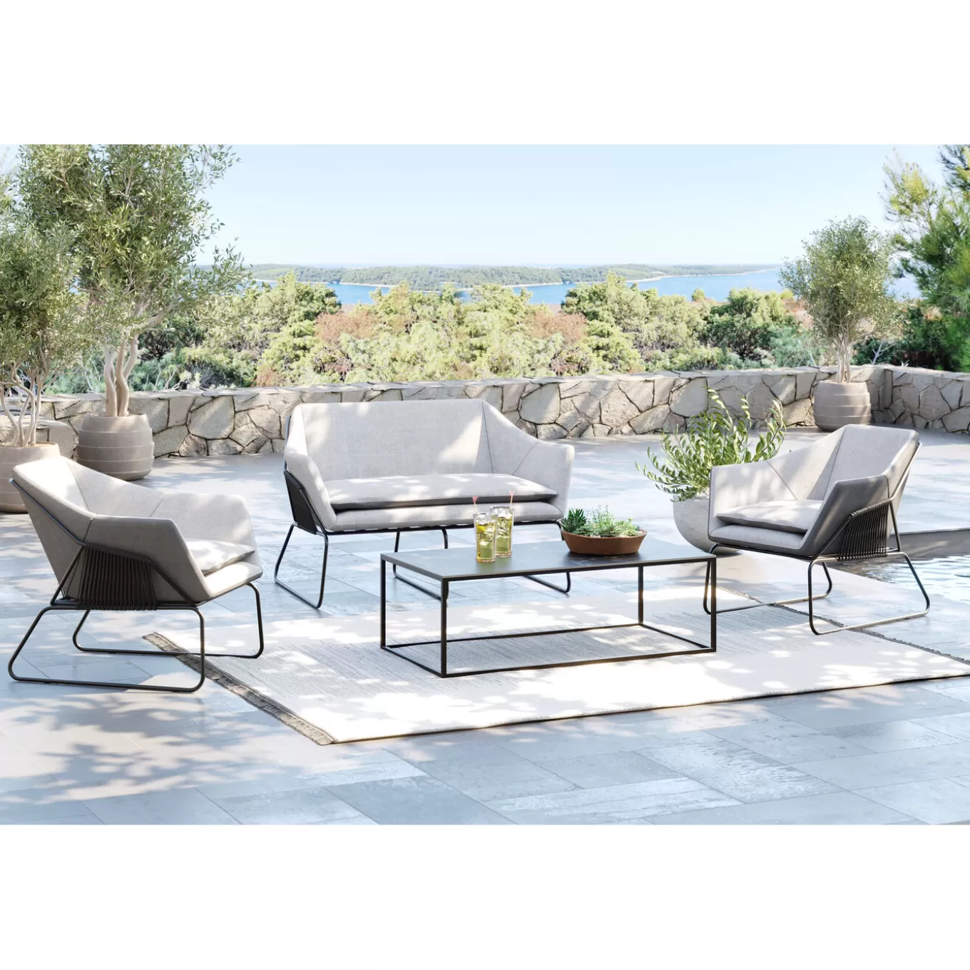 Sofa Set Bondi Beach (3/Part)^KARE Design Best Sale