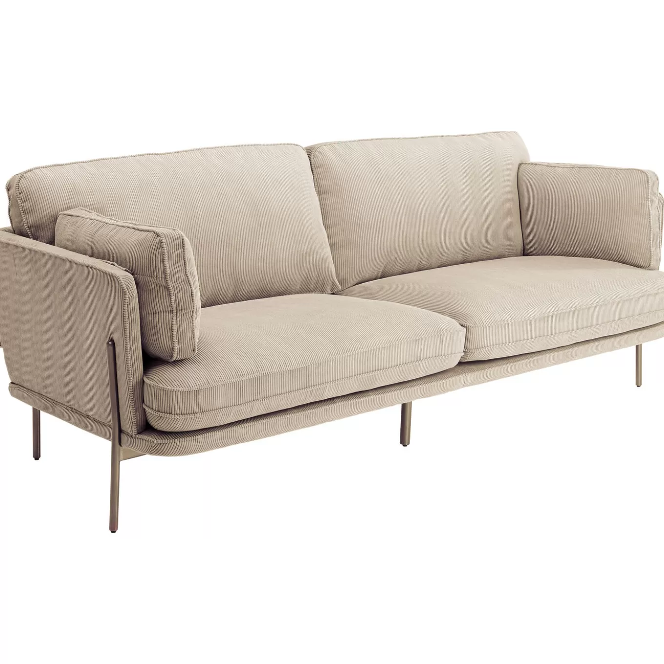 Sofa Shirly 3-Seater Cream 221Cm^KARE Design Best Sale