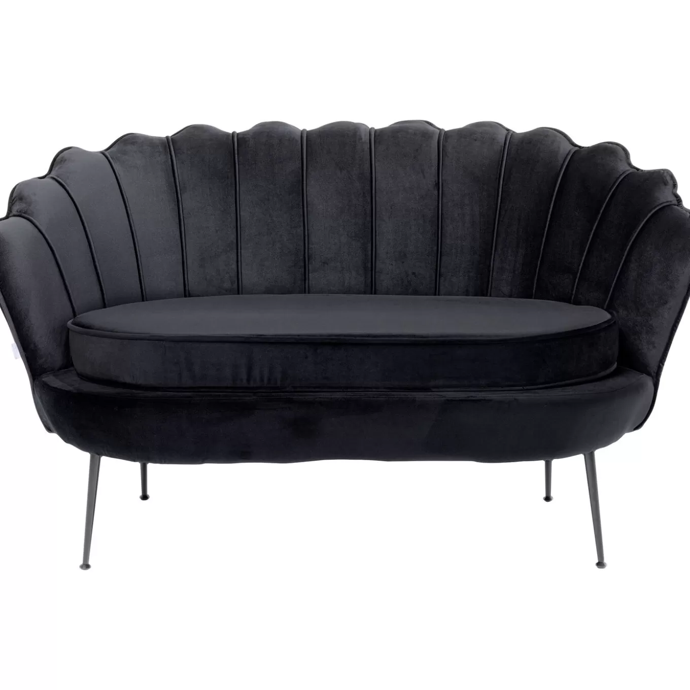 Sofa Water Lily 2-Seater Black Black^KARE Design New