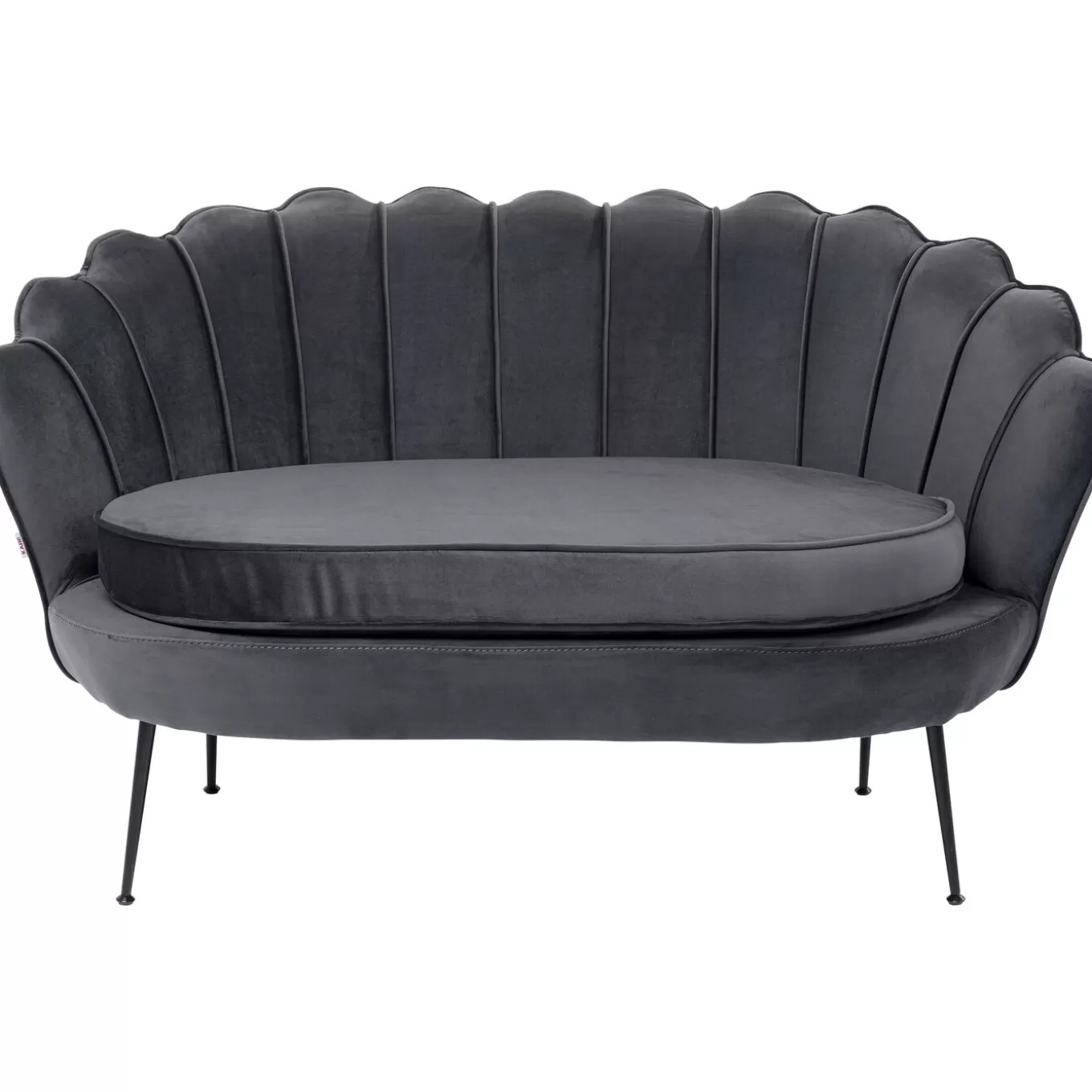 Sofa Water Lily 2-Seater Black Grey^KARE Design Cheap