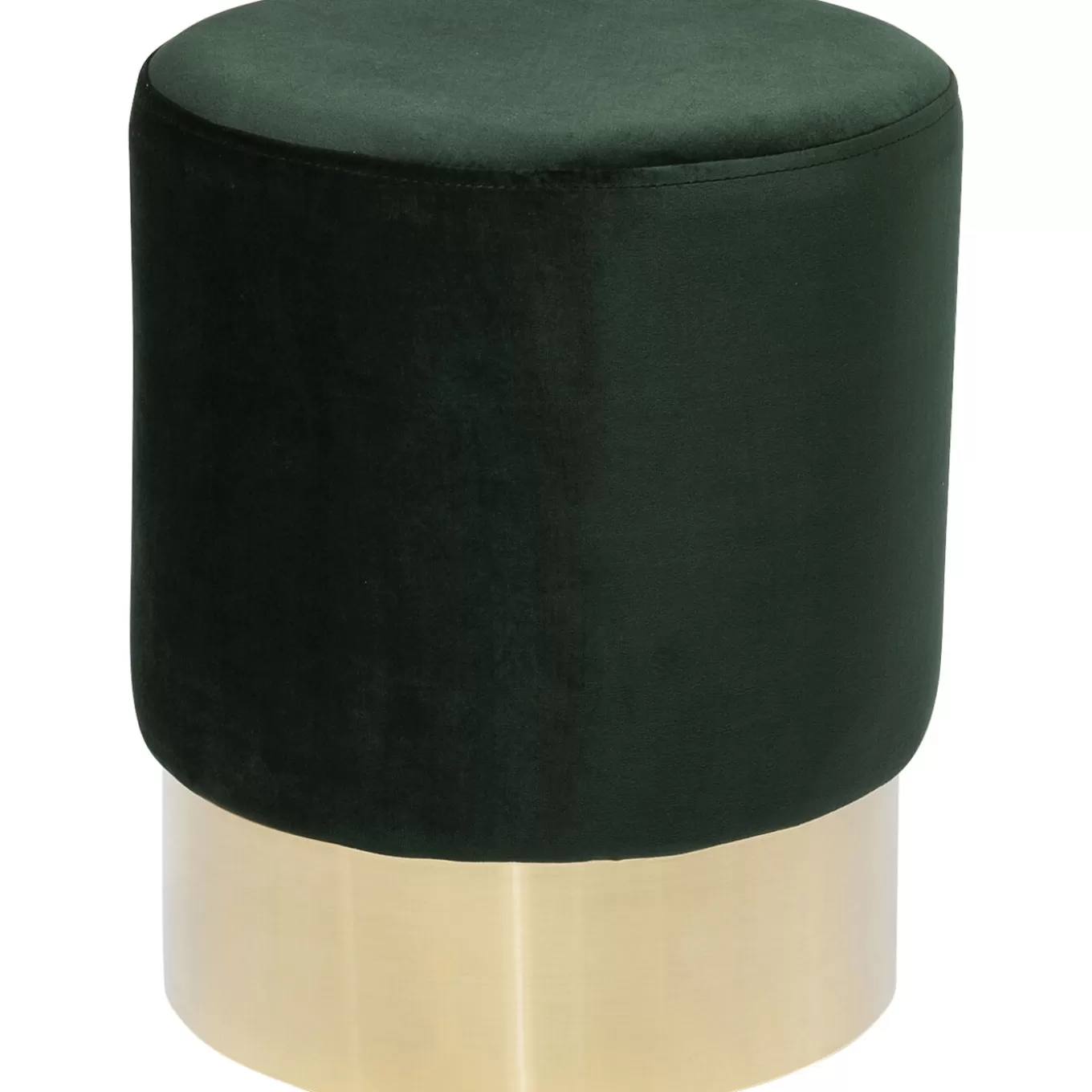 Stool Cherry Dark Green Brass O35Cm^KARE Design New