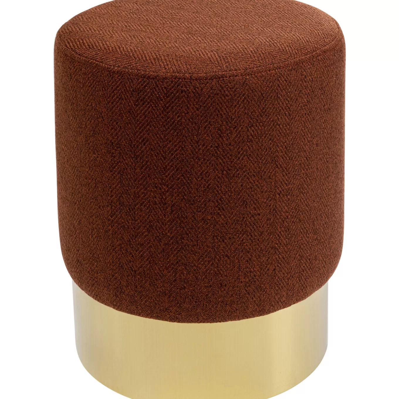 Stool Cherry Lina Brown Brass O35Cm^KARE Design Online