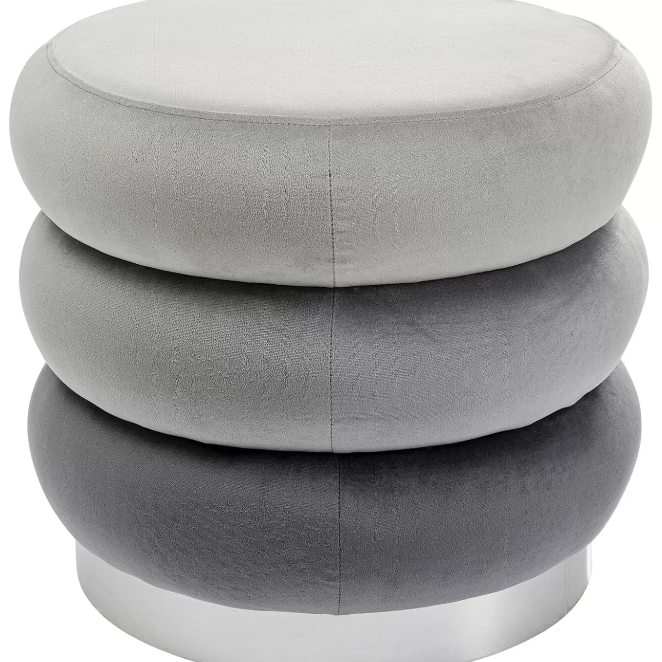 Stool Sandwich Grey O45Cm^KARE Design Online