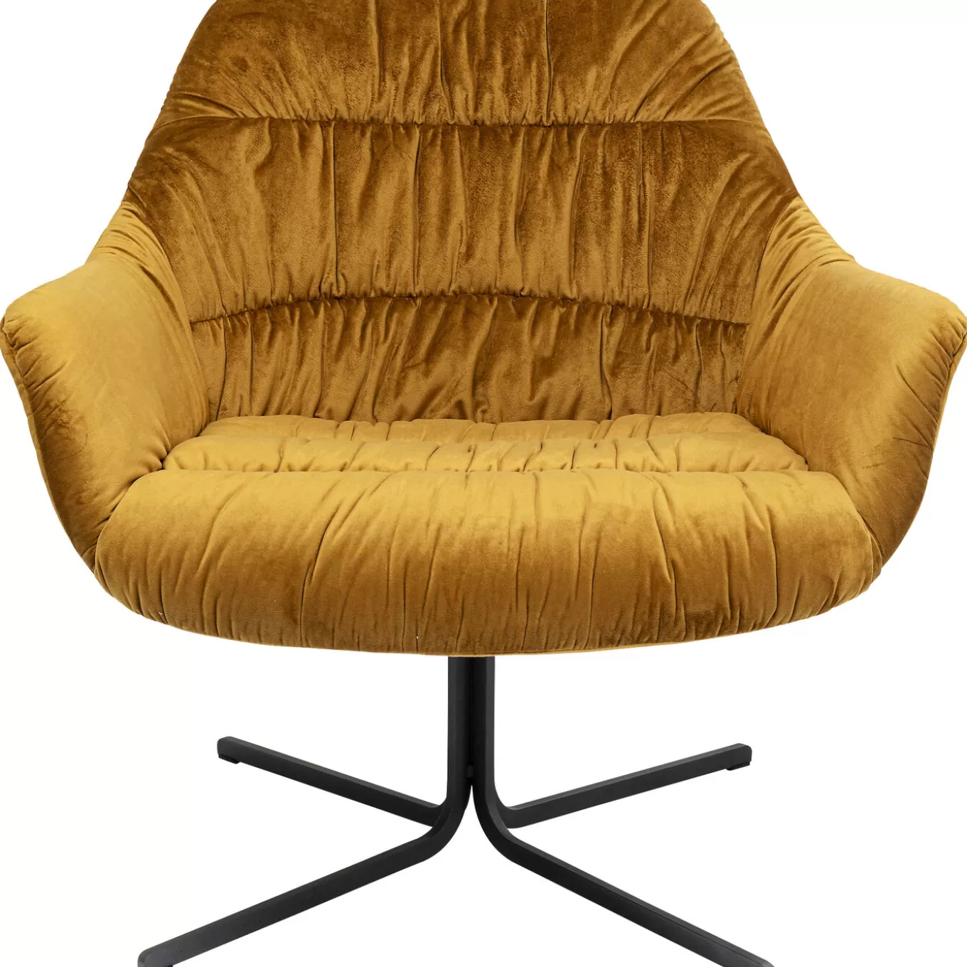 Swivel Armchair Bristol Yellow^KARE Design Sale