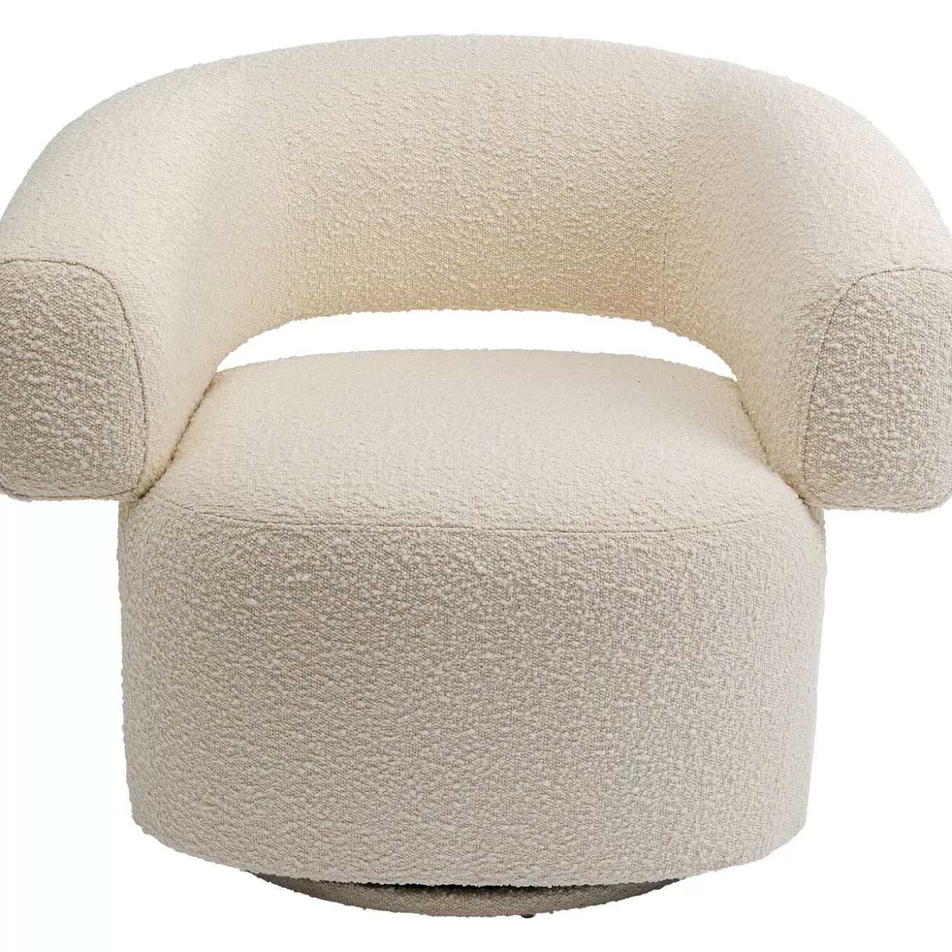 Swivel Armchair Maye Cream^KARE Design Outlet