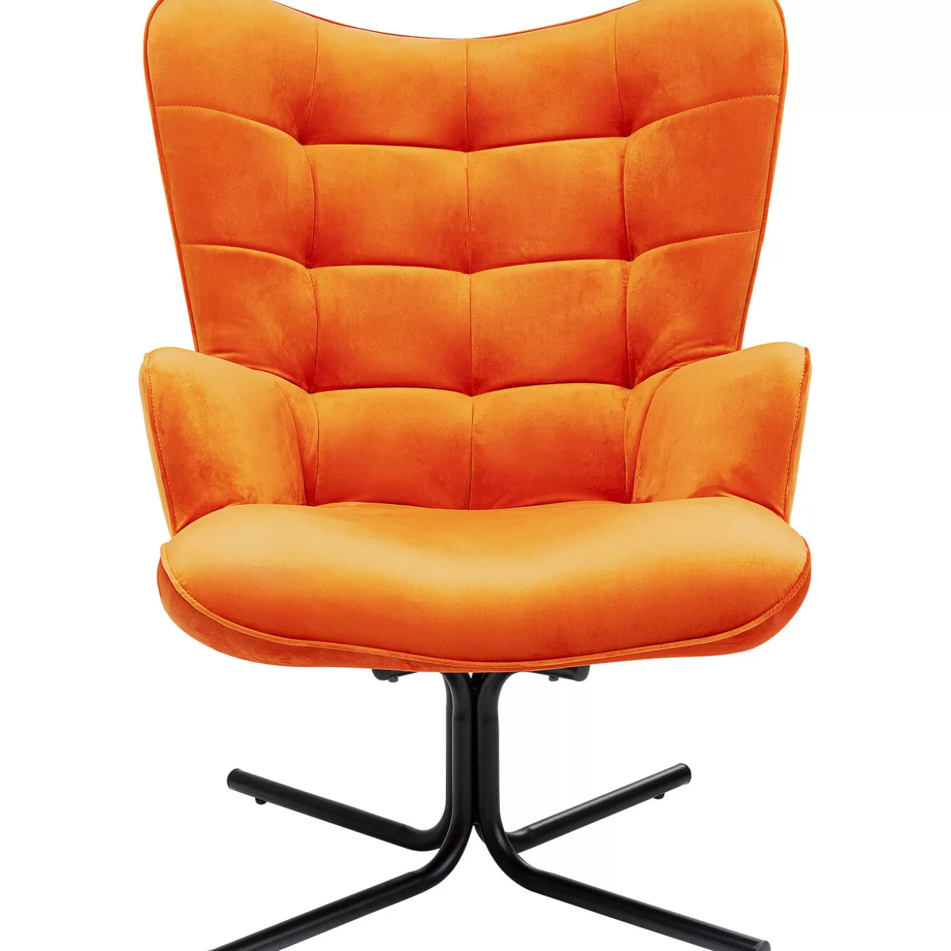 Swivel Armchair Oscar Velvet Orange^KARE Design Cheap