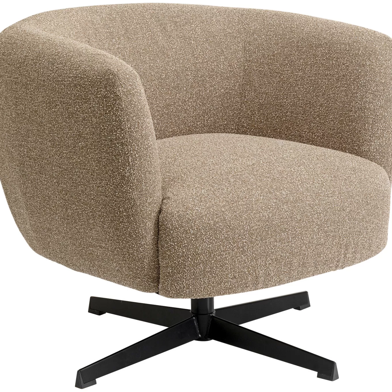 Swivel Armchair Peony Beige^KARE Design Cheap