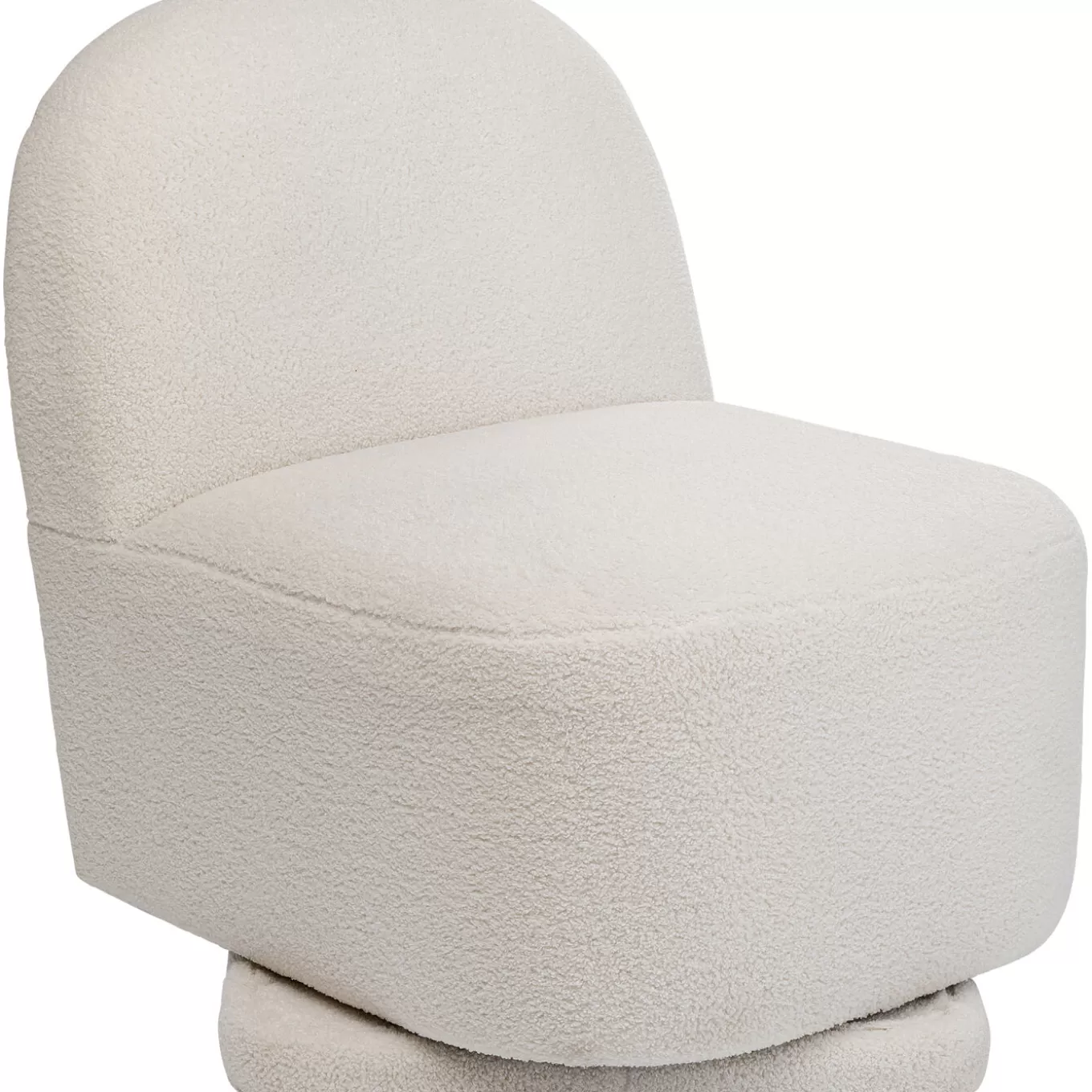 Swivel Armchair Ted Cream^KARE Design Discount