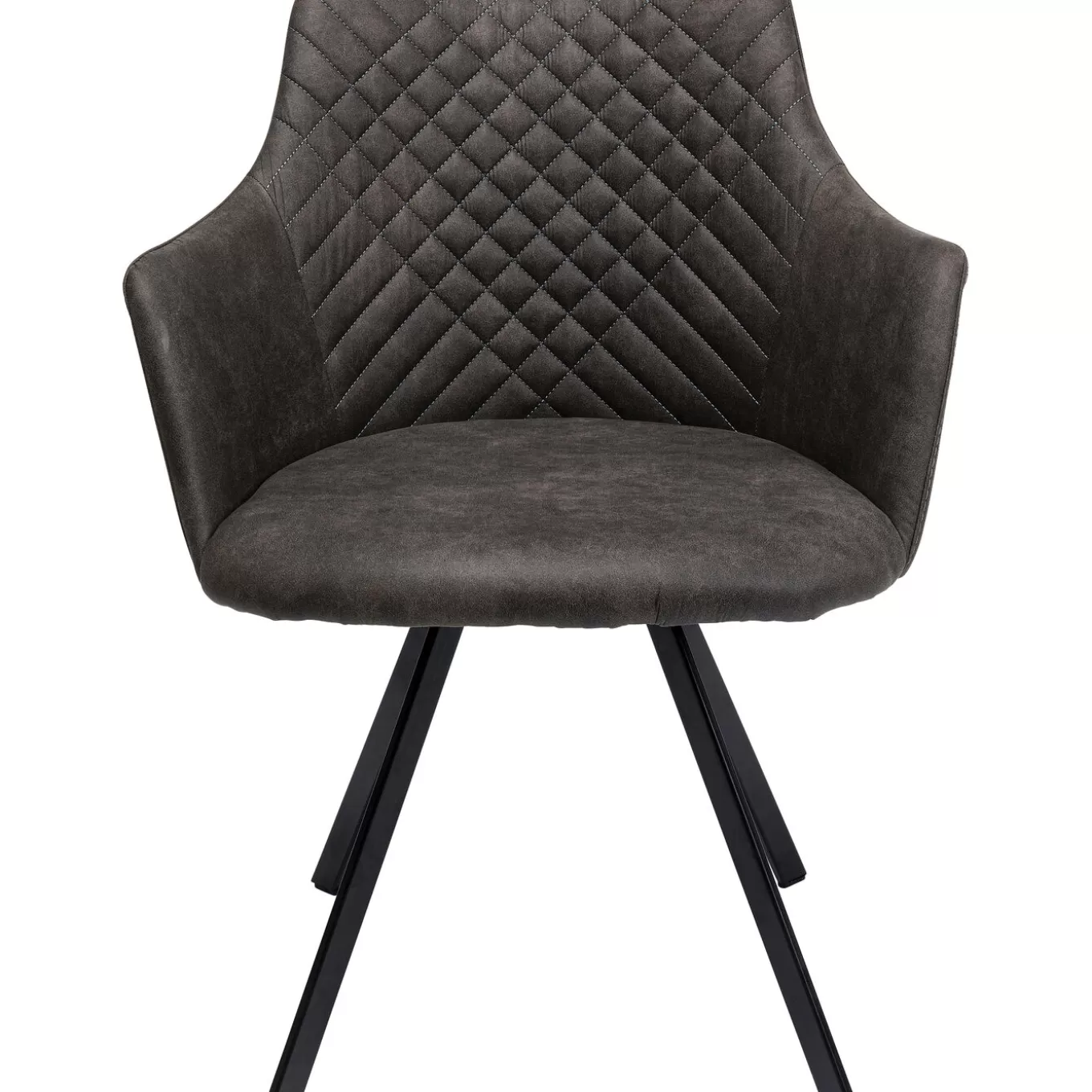 Swivel Chair Coco Anthracite^KARE Design Shop