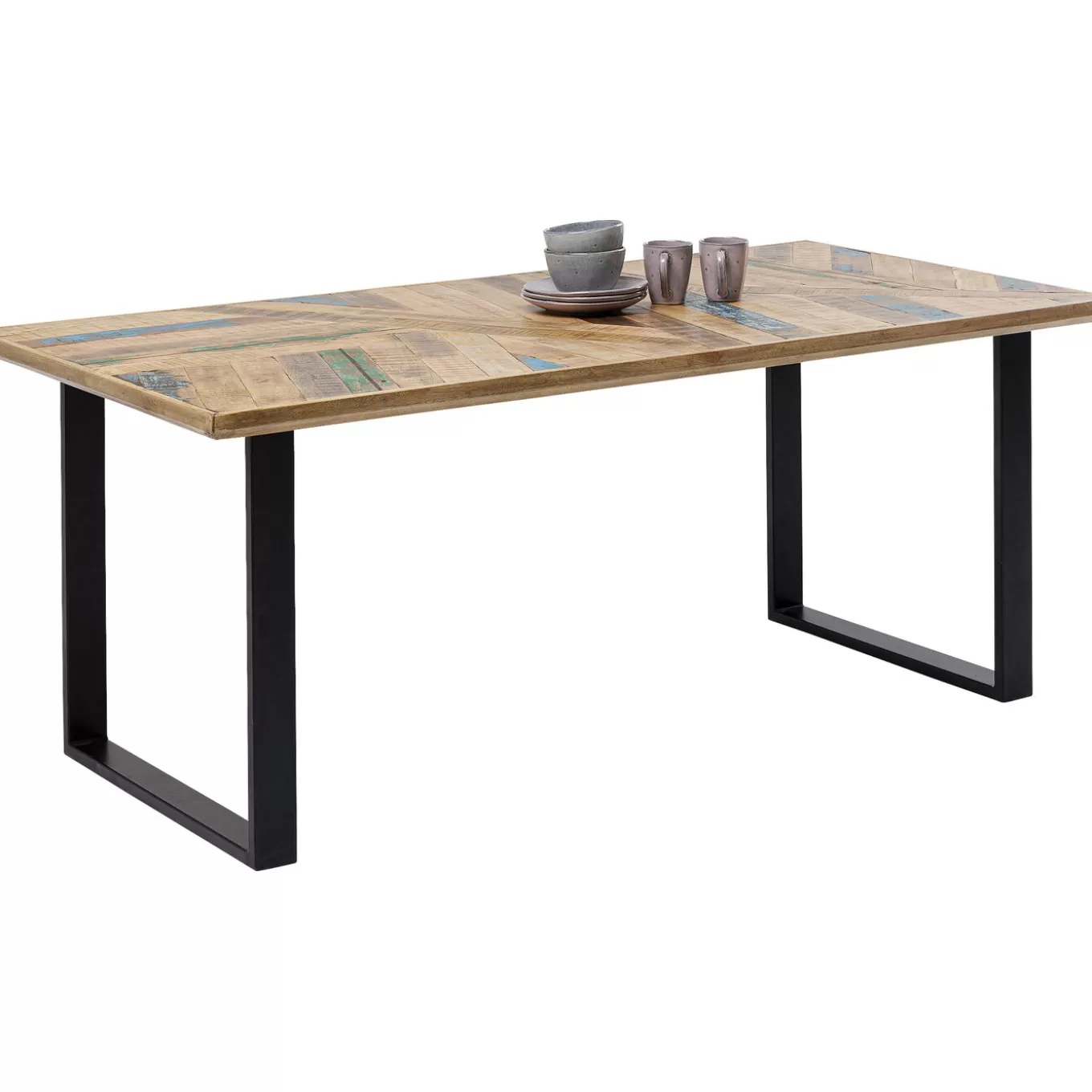 Table Abstract Black 180X90Cm^KARE Design Online