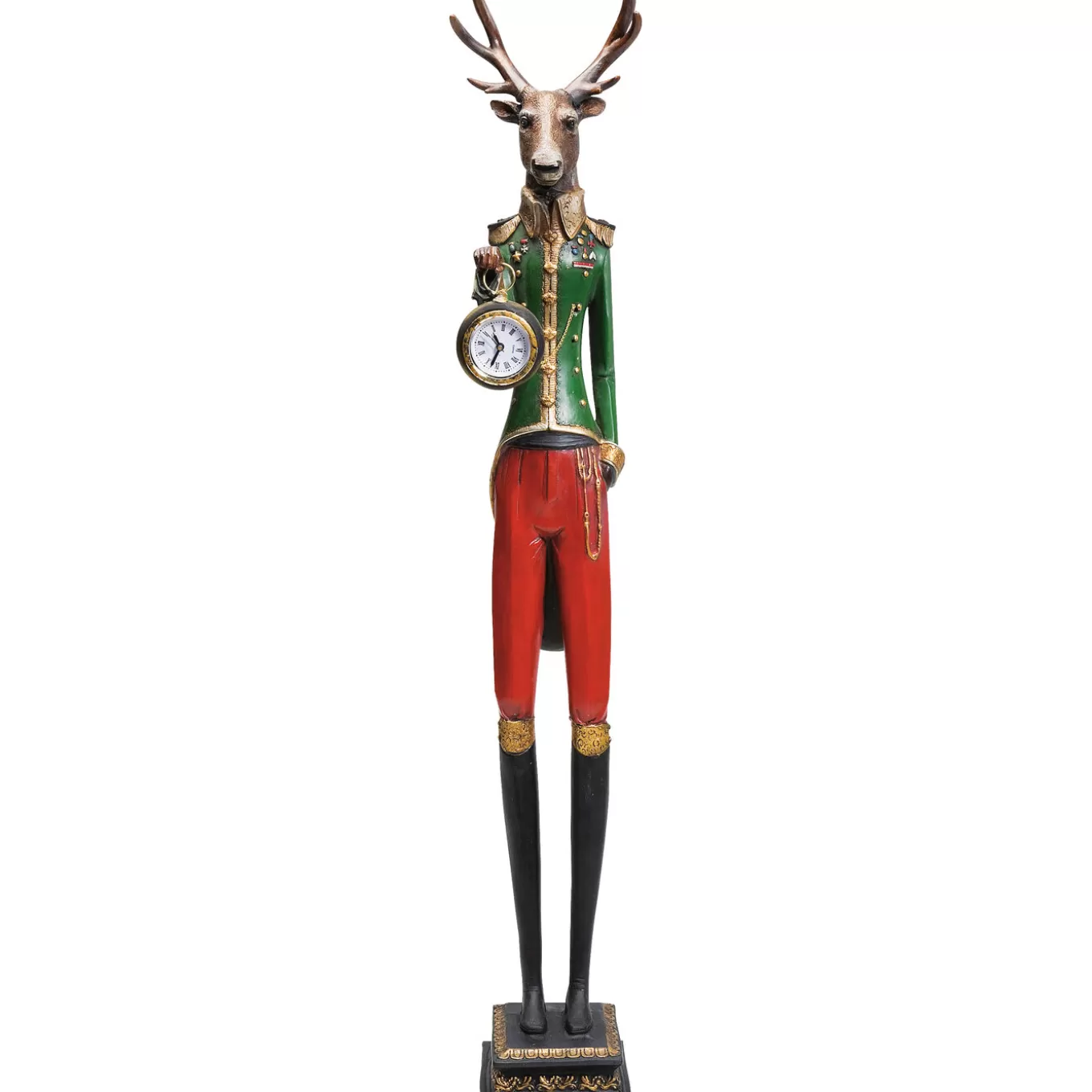 Table Clock Gentleman Deer^KARE Design Store