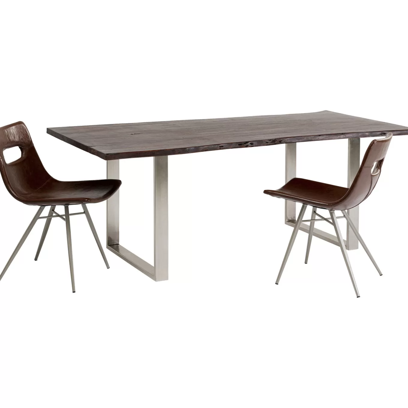 Table Harmony Dark Chrome 180X90^KARE Design Best