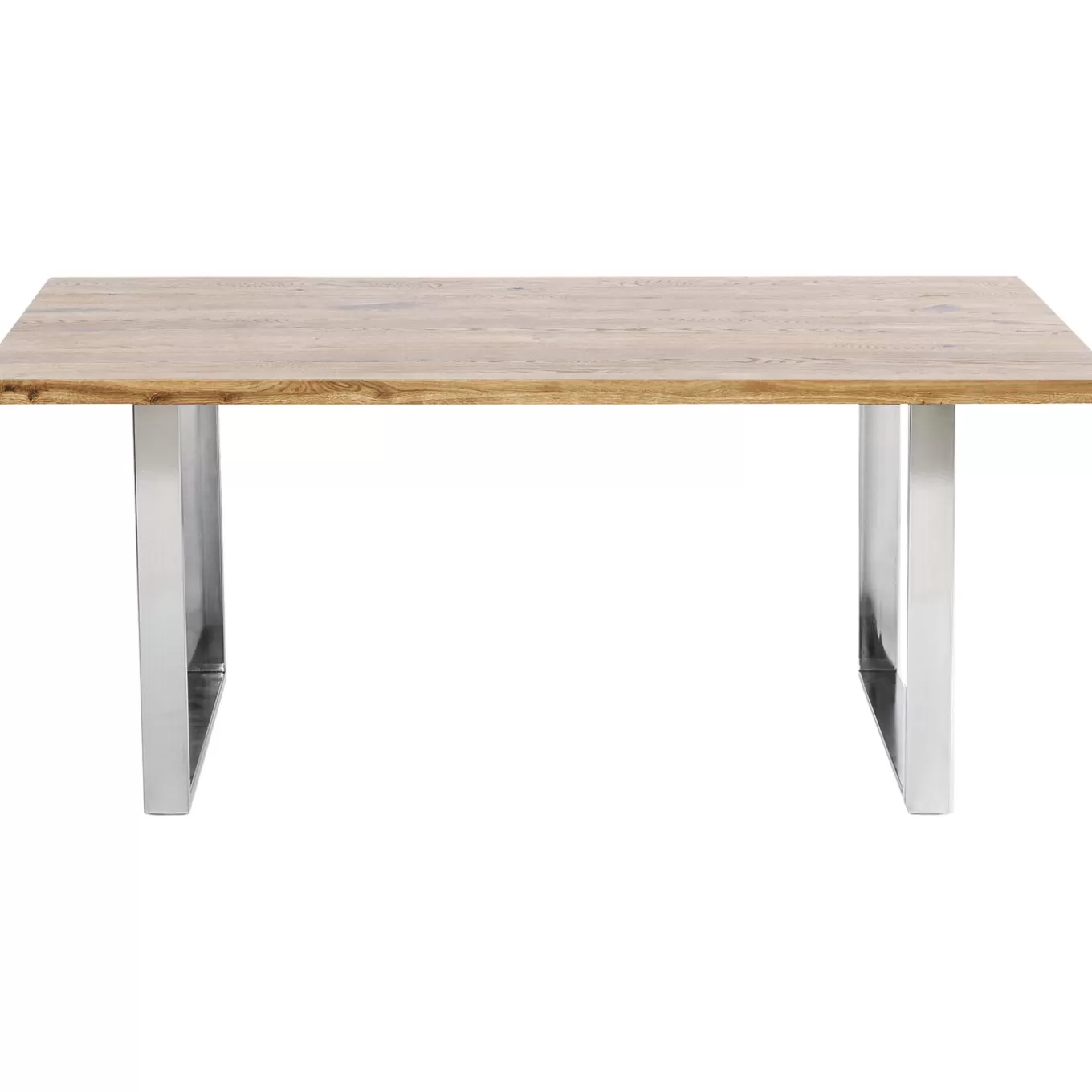 Table Jackie Oak Chrome 160X80^KARE Design Hot